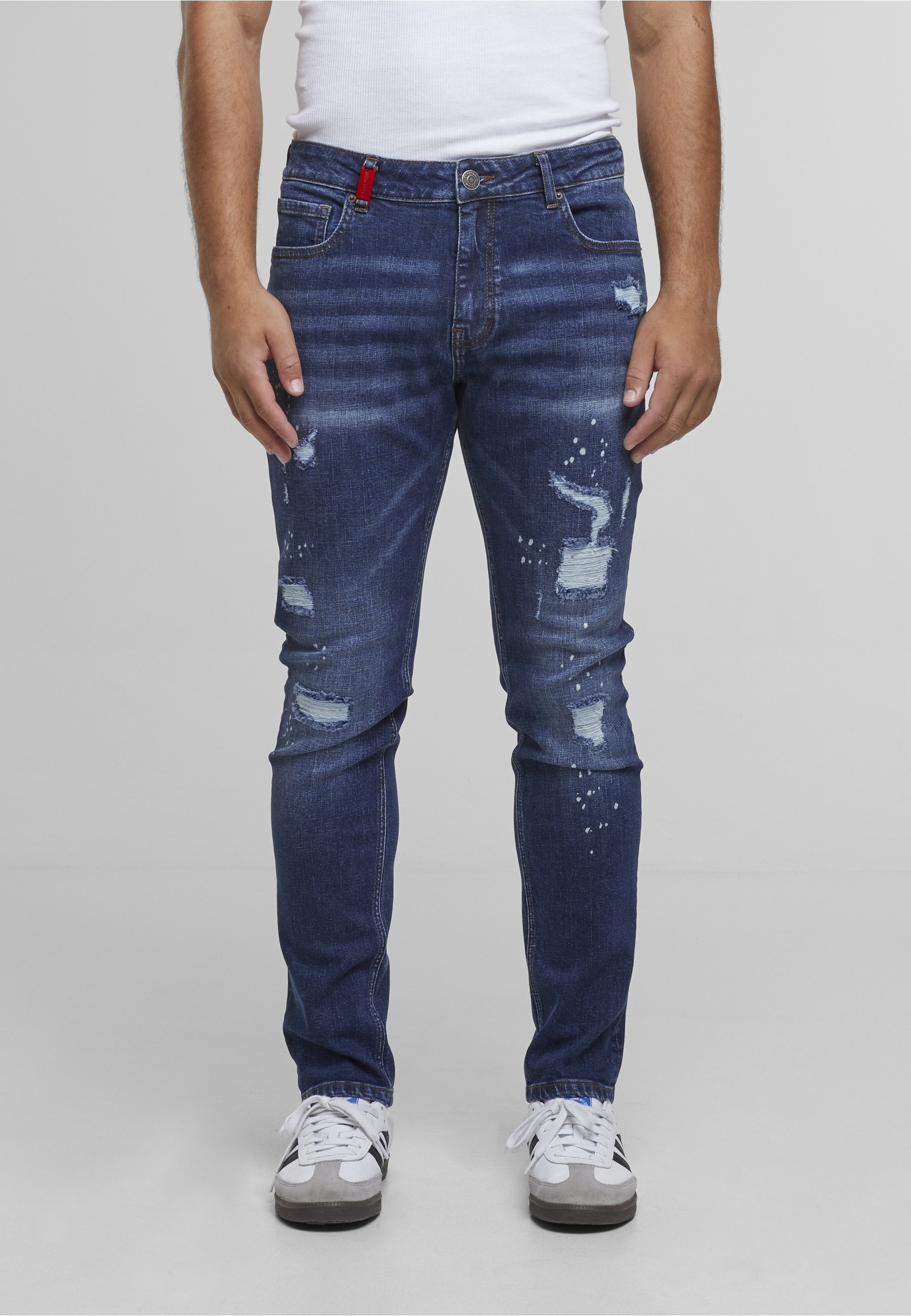 2Y Premium Bequeme Jeans »2Y Premium 2Y EMILIO RIPPED SLIM FIT JEANS«