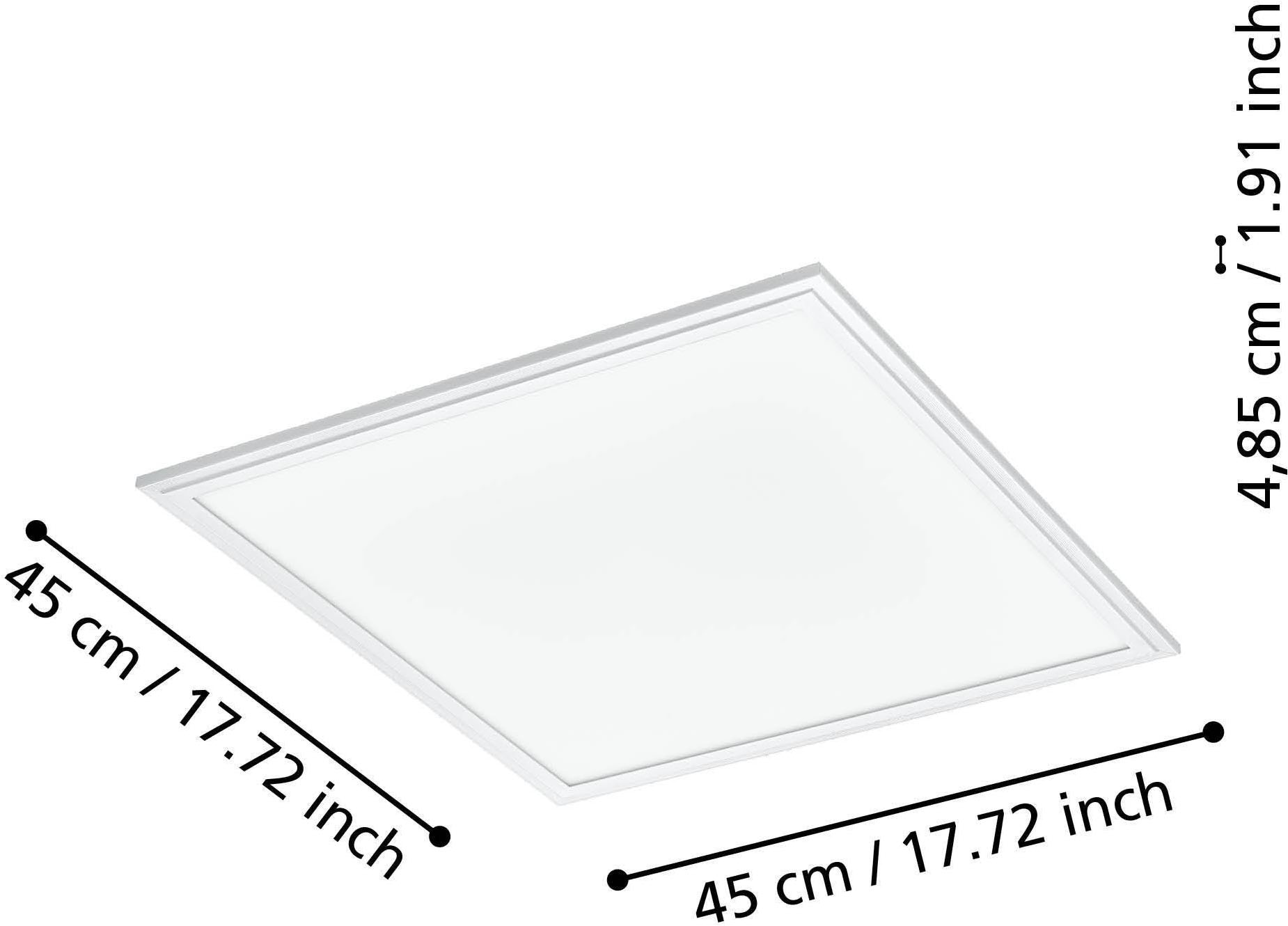 EGLO LED-Deckenleuchte »SALOBRENA-Z«,  in weiß aus Alu / inkl. LED fest integriert - 21,5 Watt 