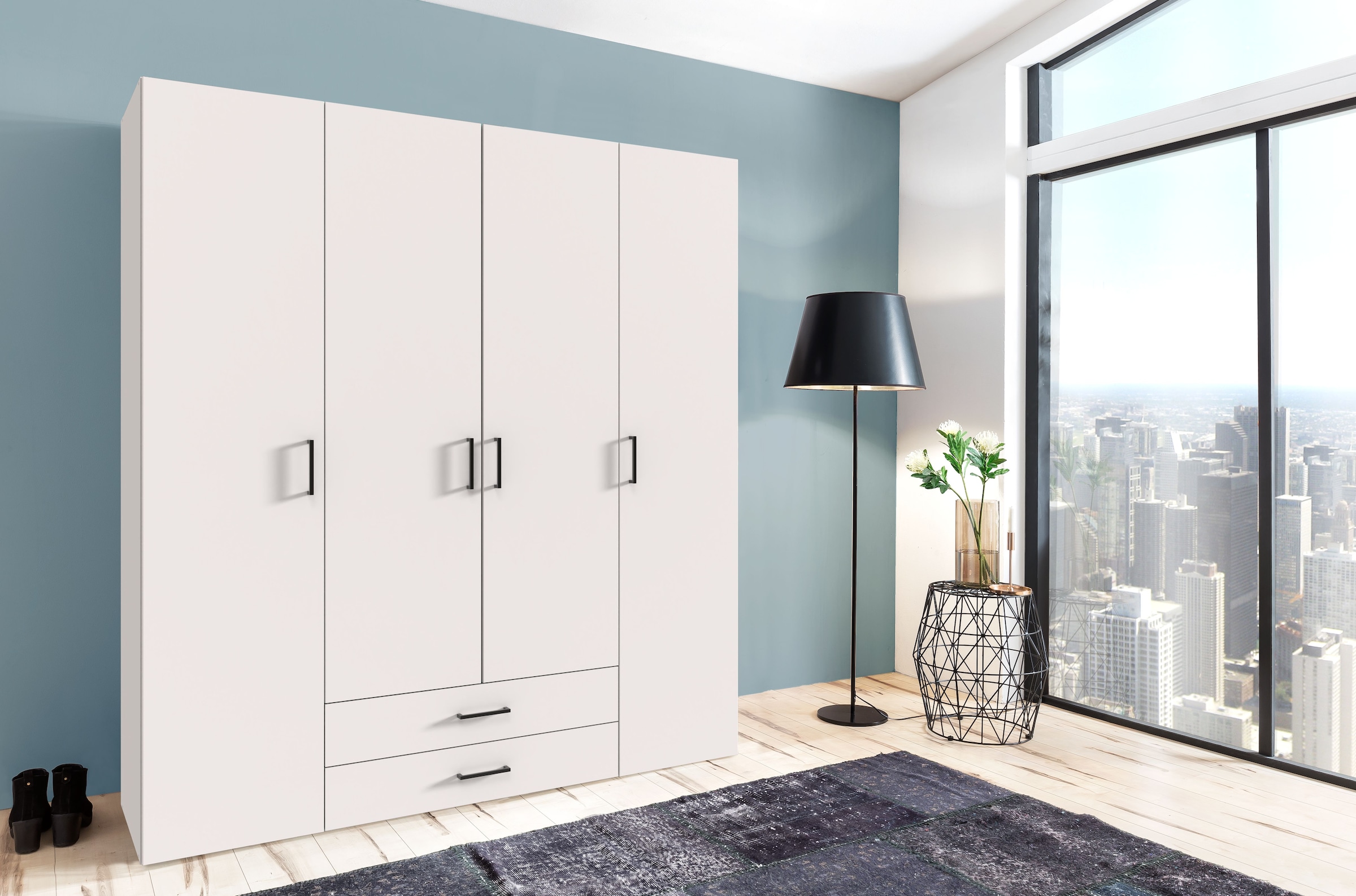 Wimex Drehtürenschrank "Mugano, 135 oder 180cm breit, 208 oder 236cm hoch, günstig online kaufen
