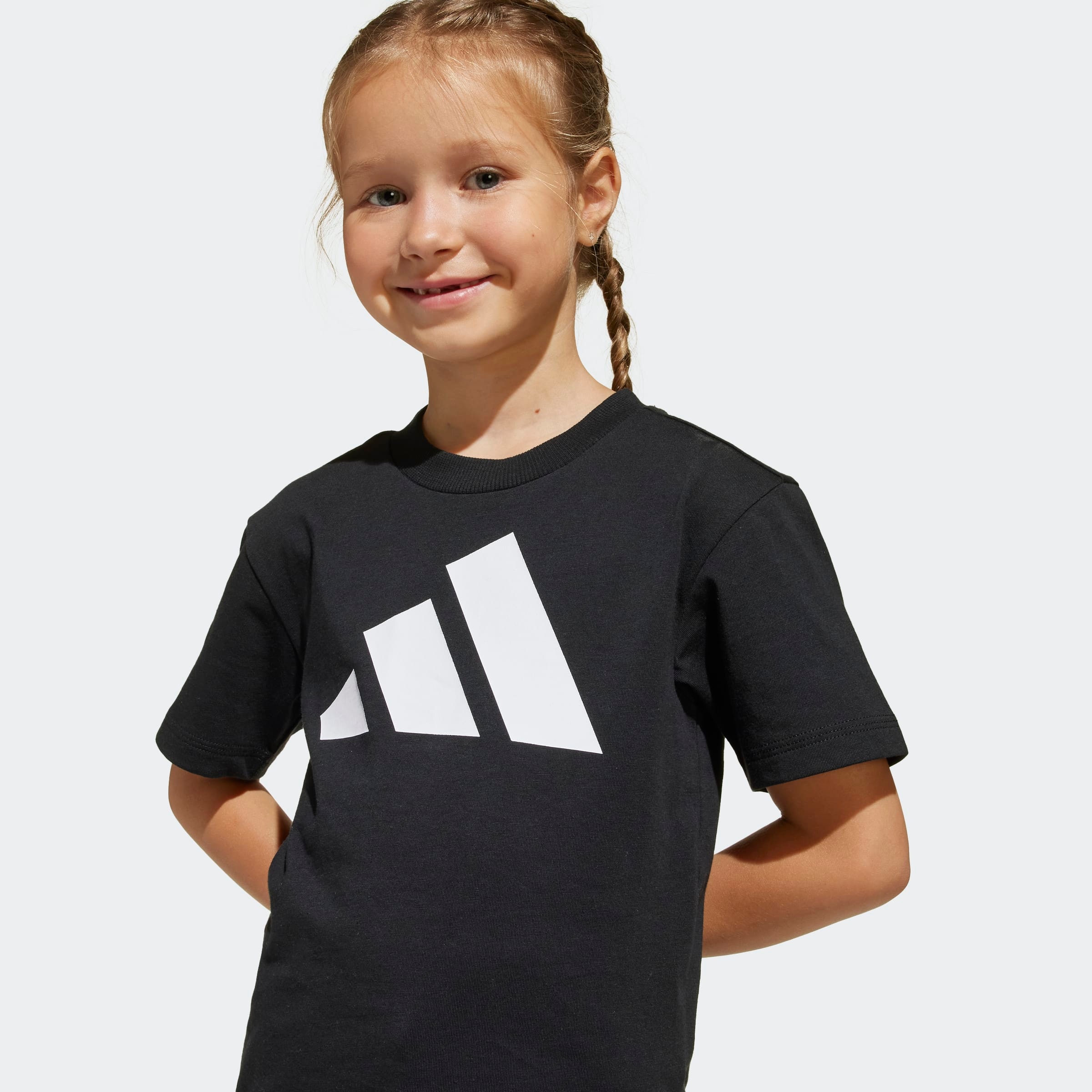 adidas Sportswear T-Shirt »ESSENTIALS KIDS« sportlicher Stil, Kurzarm, aus Baumwolle