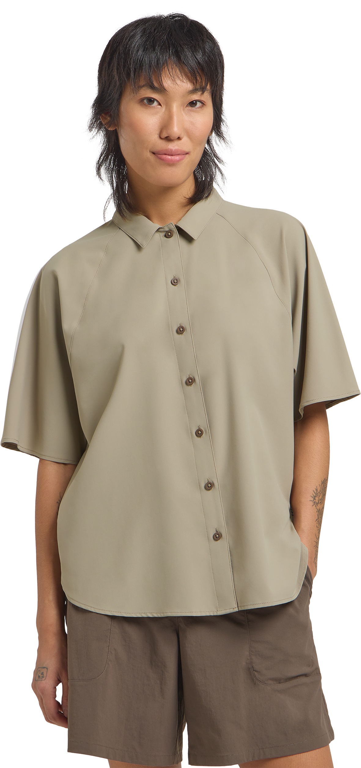 Jack Wolfskin Kurzarmhemd "SIERRA QUEST SS SHIRT W", Atmungsaktiv, Windabwe günstig online kaufen