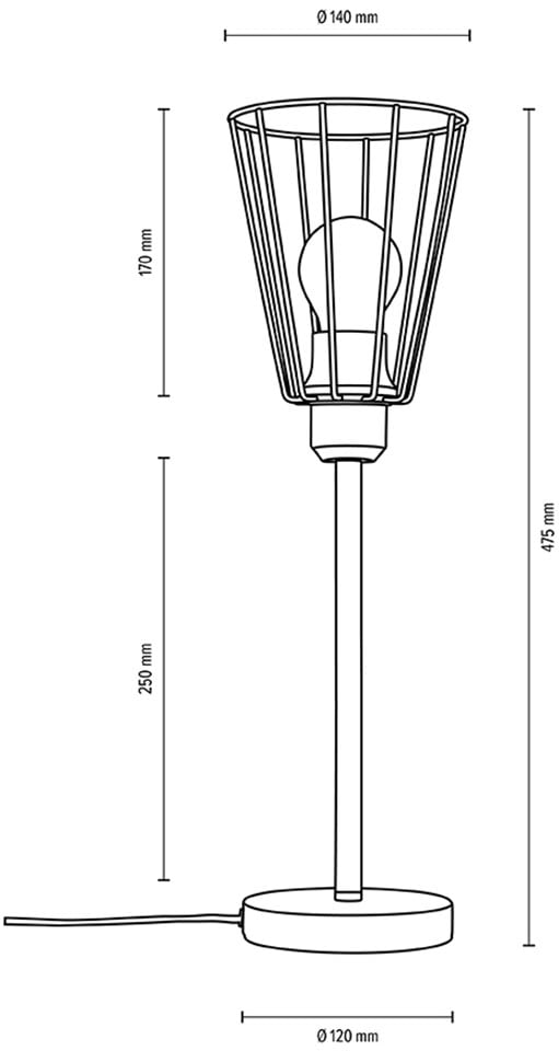 BRITOP LIGHTING Tischleuchte in BAUR bestellen / Dekorative »Swan«, 1 E27 aus Made Europe passende exkl., | LM flammig-flammig, Metall, Leuchte