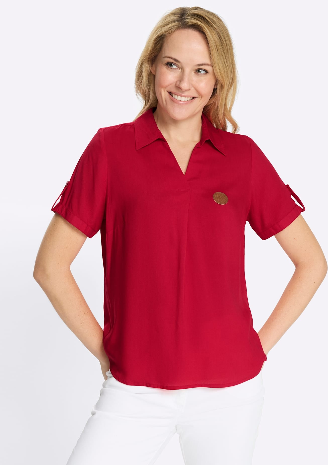 Classic Basics Kurzarmbluse günstig online kaufen