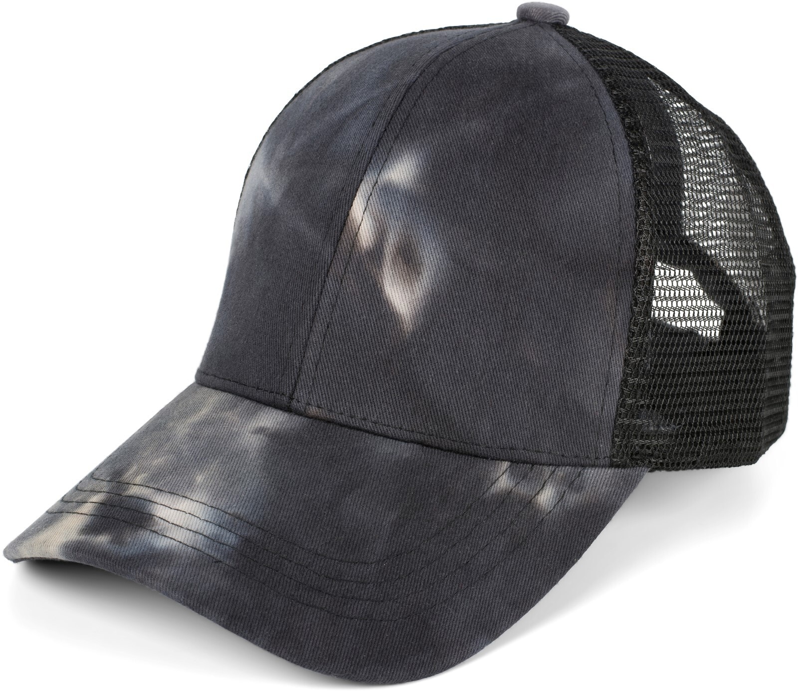 styleBREAKER "Ponytail Baseball Cap Batik mit Mesh Einsatz" 1 Stk. günstig online kaufen
