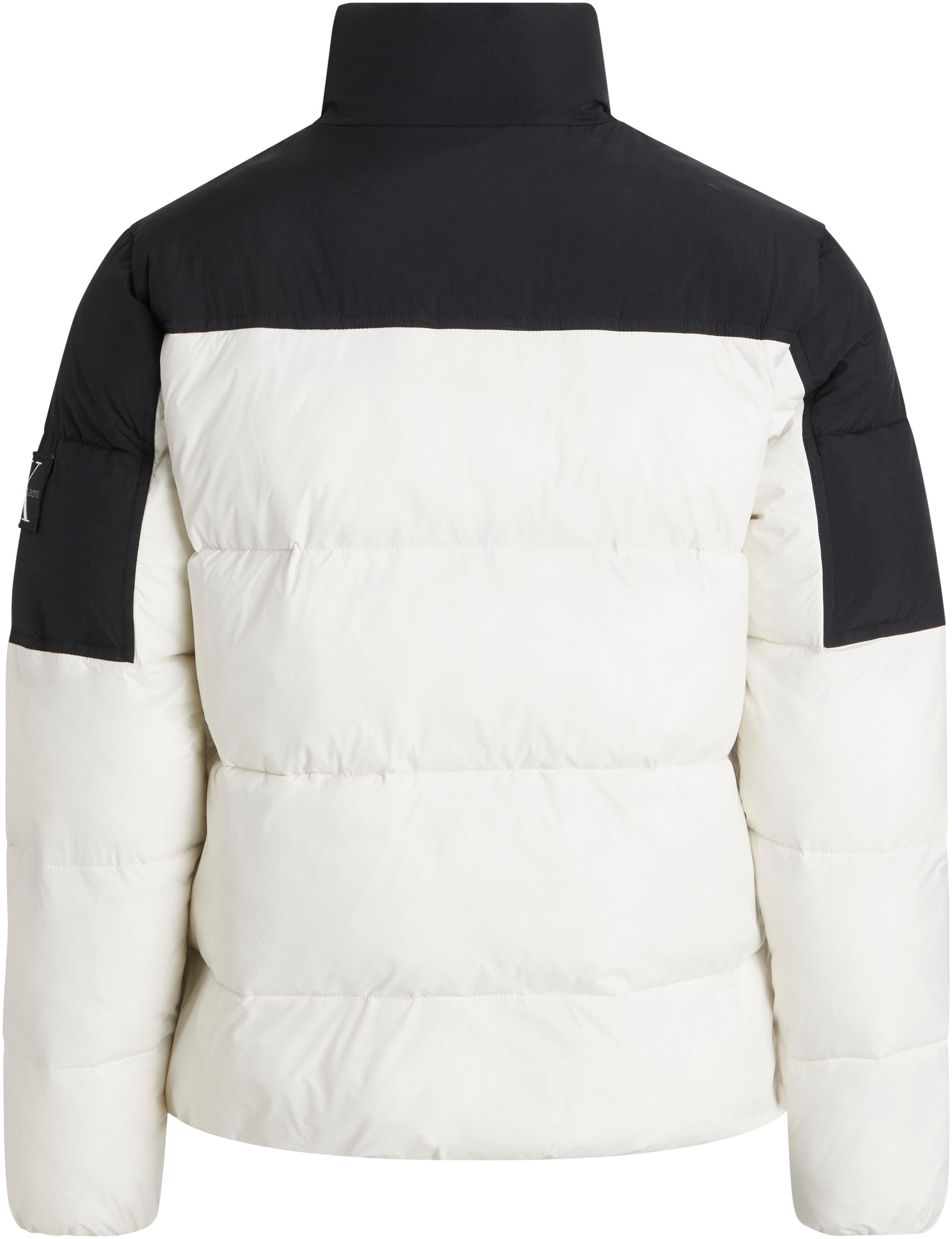 Calvin Klein Jeans Steppjacke »BLOCKING NON-DOWN PUFFER JACKET«, mit Logopatch