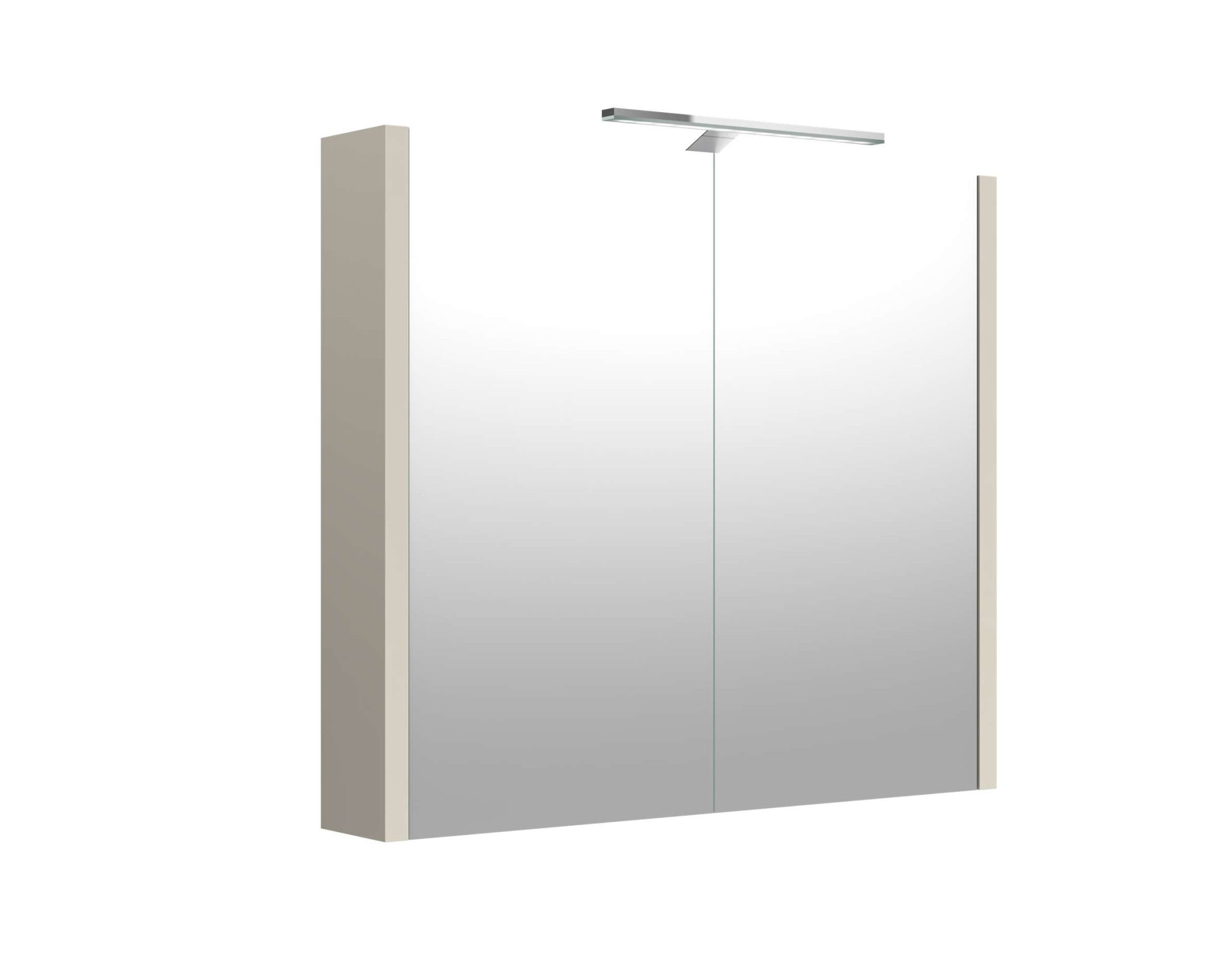 welltime Badezimmerspiegelschrank "Joy", Breite 78 cm, mit 2 Türen, mit LED, IP 44