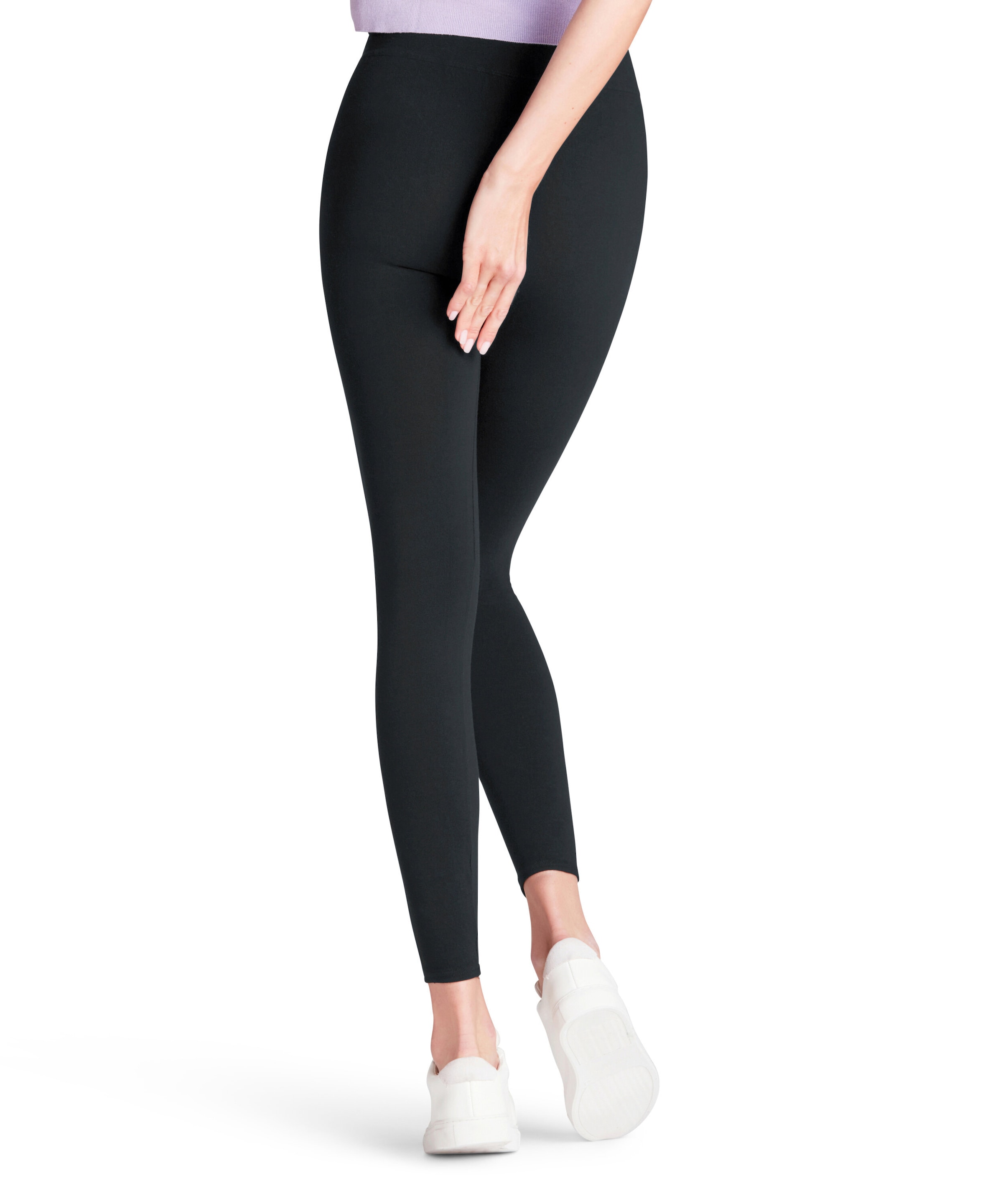 FALKE Feinstrumpfleggings »Cotton Seamless« 1 Stk.