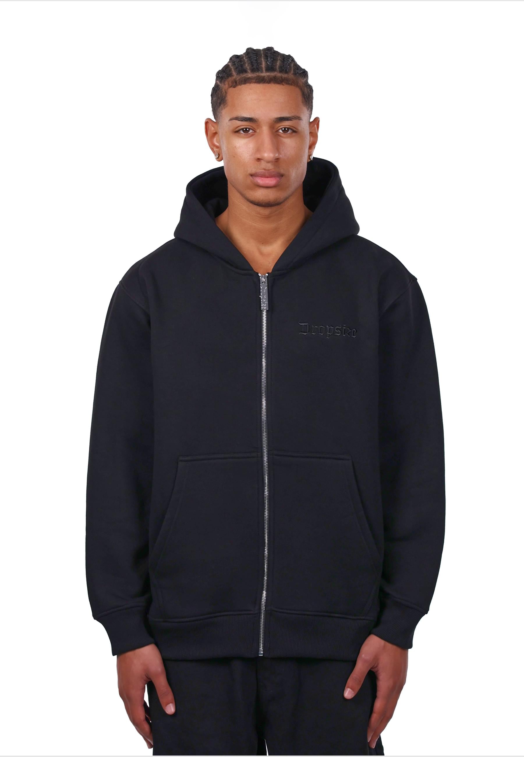 Dropsize Sweatjacke »Dropsize Dropsize REGULAR FIT ZIP-HOODIE«