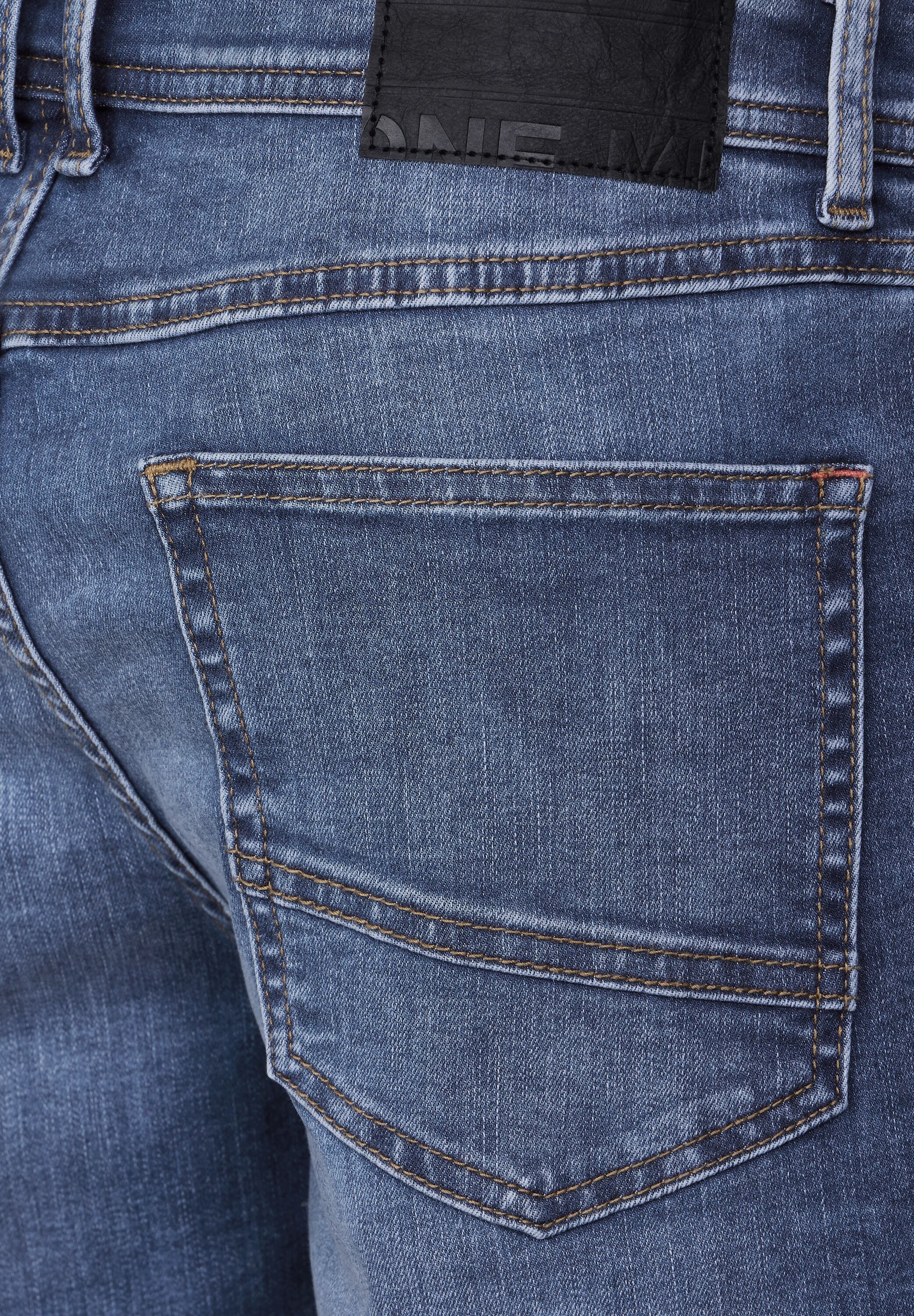 STREET ONE MEN Gerade Jeans, 5-Pocket-Style