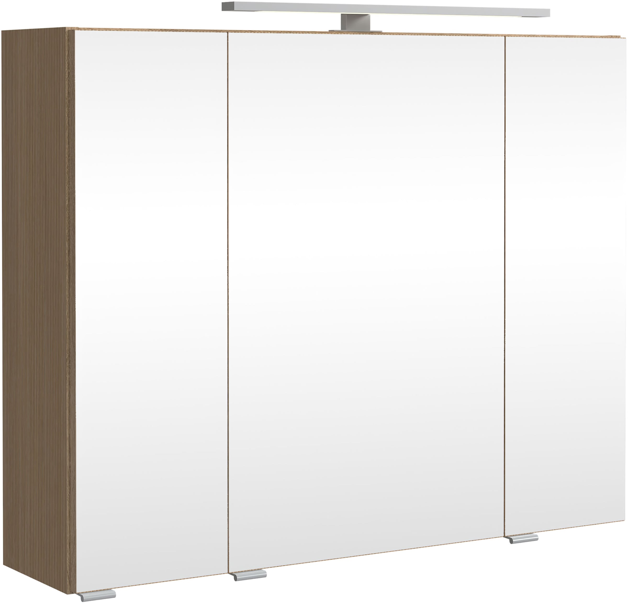 welltime Badmöbel-Set »Eixo«, Set 140 cm breit, Badmöbel mit LED-Beleuchtung