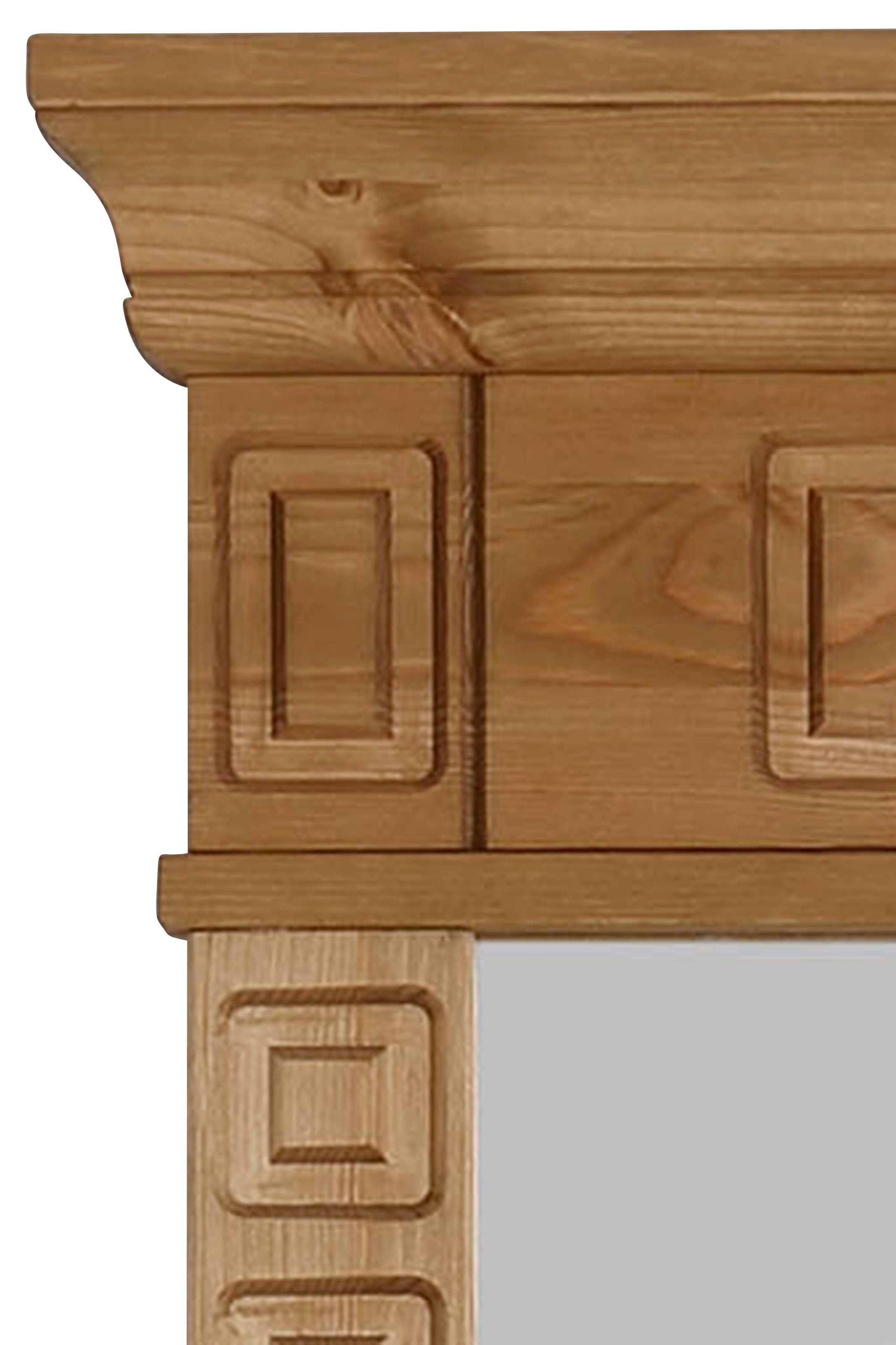 Home affaire Spiegel »Vinales«, Wandspiegel, Breite 66 cm, Rahmen aus massiver Kiefer