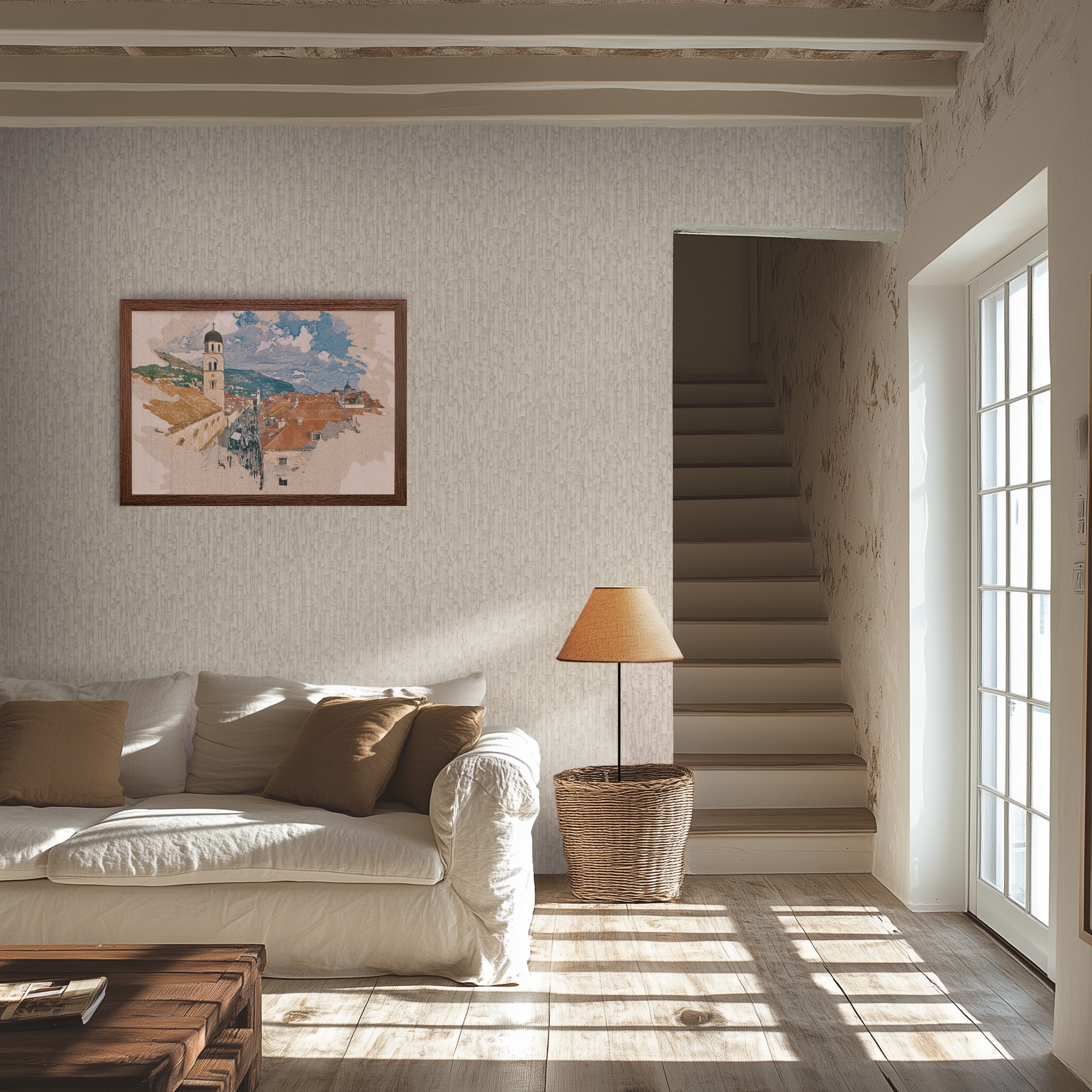 living walls Vliestapete »Strukturtapete 3D-Effekt Farbvarianten modern« glänzend strukturiert