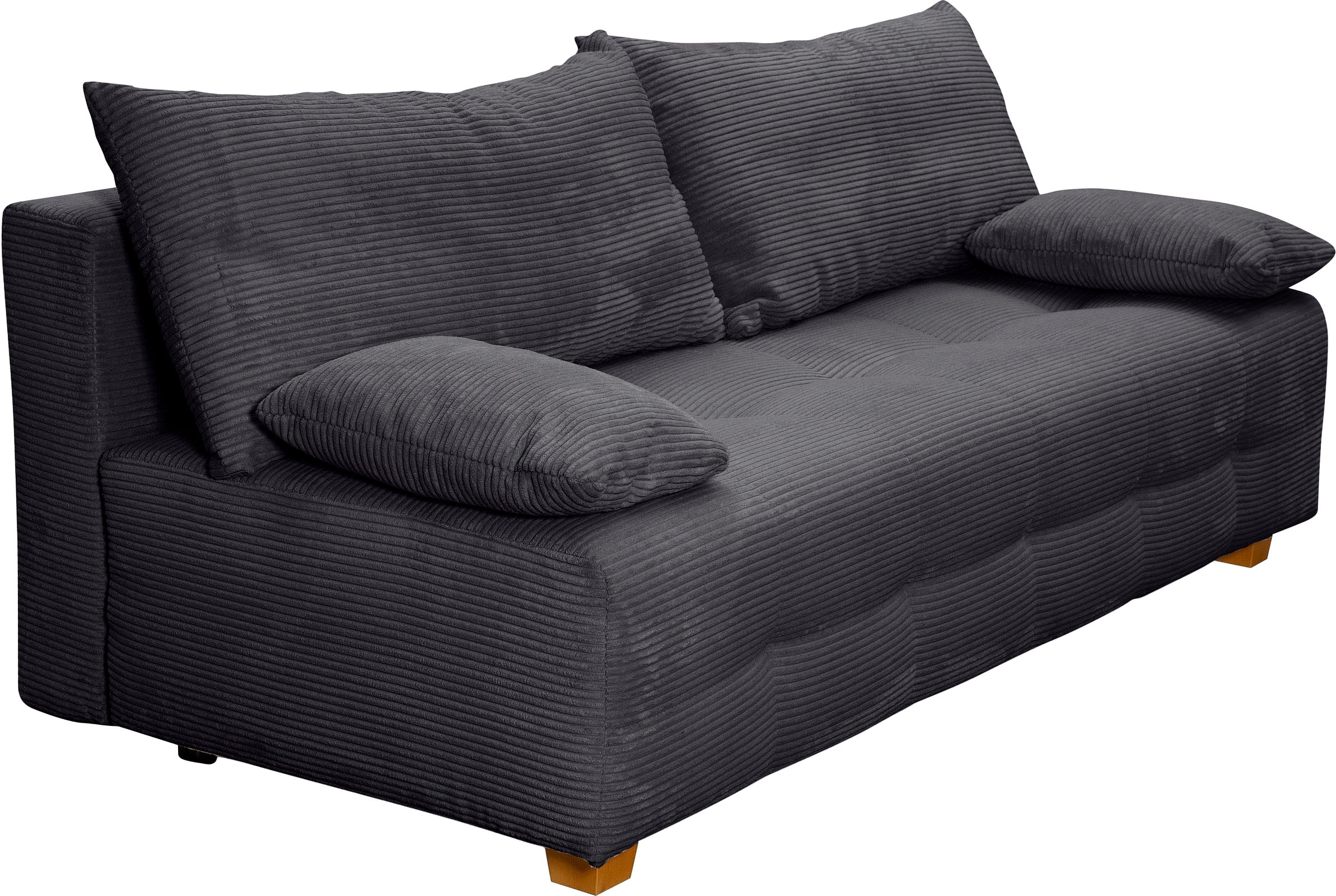 COLLECTION AB Schlafsofa »Bella«, Schlafsofa,Bettkasten,Bonellfederkern,Rückenkissen,Armlehnenkissen