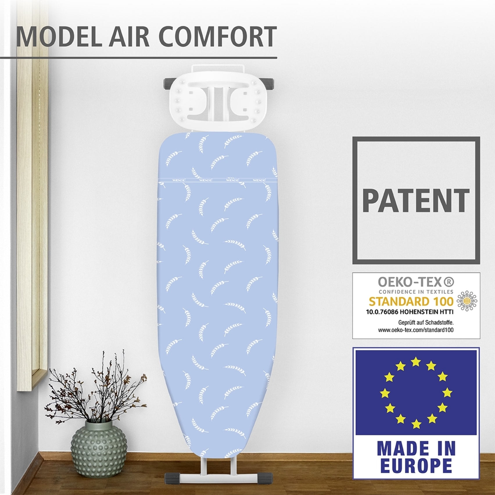 WENKO Bügelbrettbezug »Modell Air Comfort«