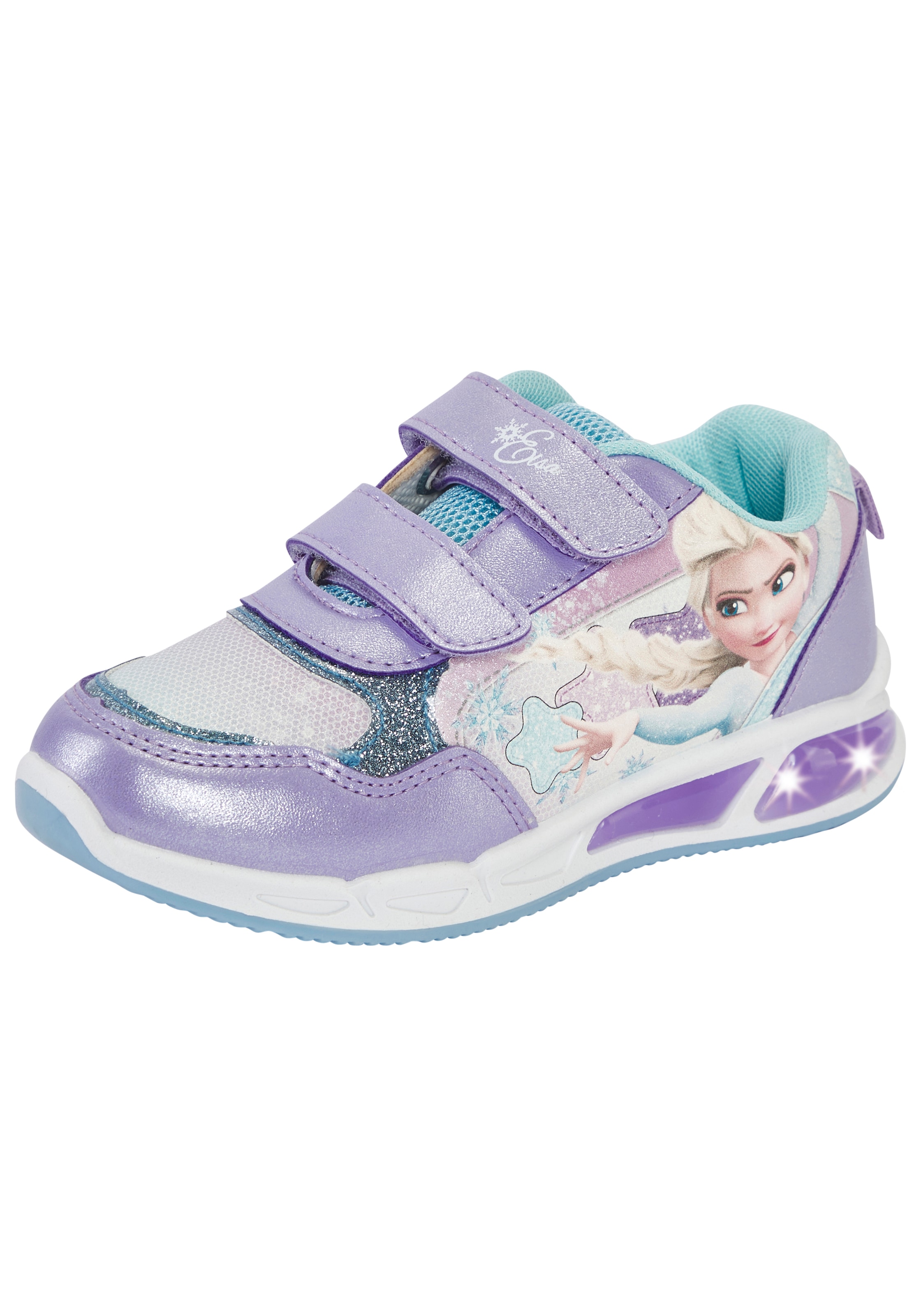 Disney Sneaker "FROZEN" mit cooler Blinkfunktion günstig online kaufen