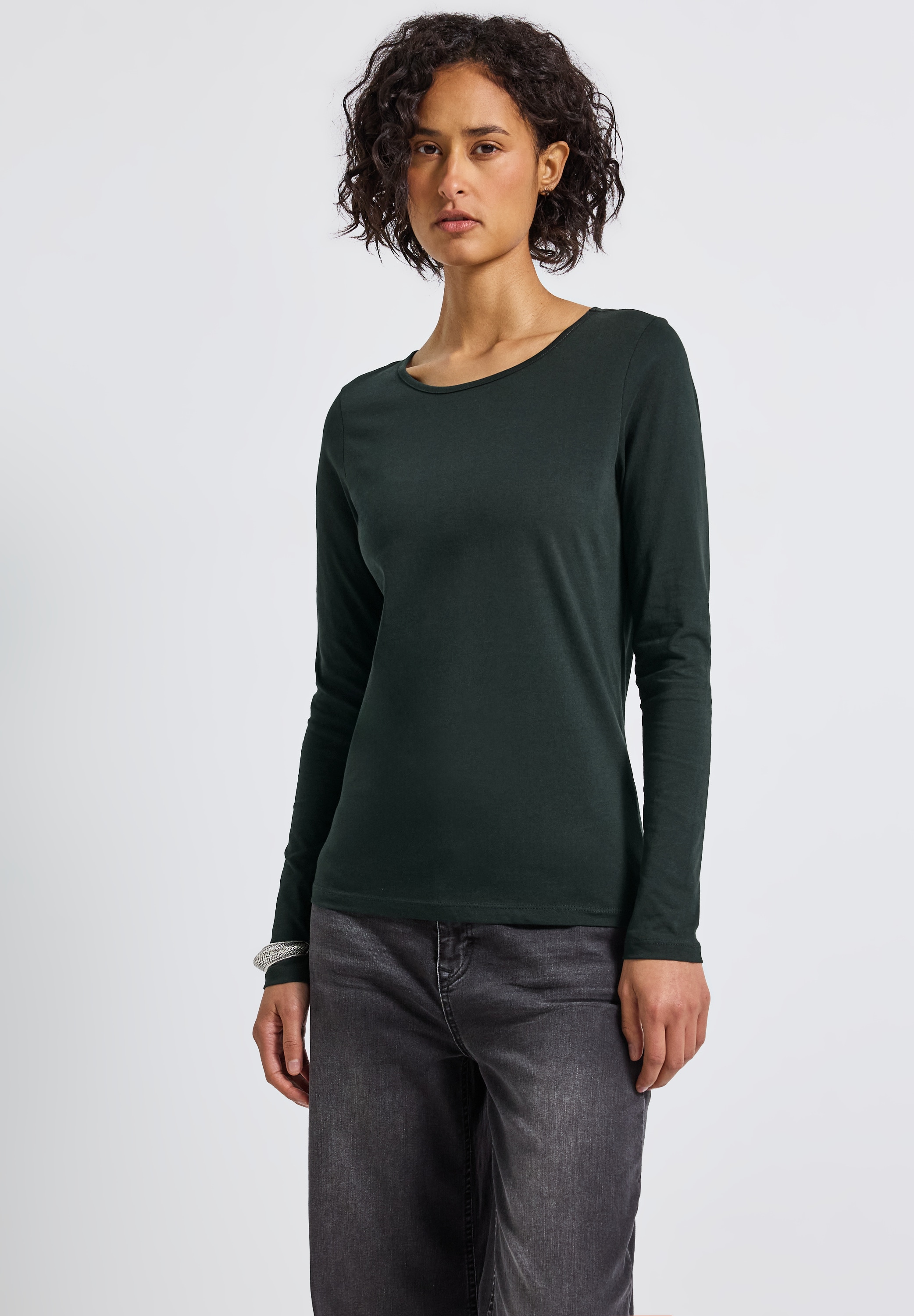STREET ONE Langarmshirt, Basic günstig online kaufen