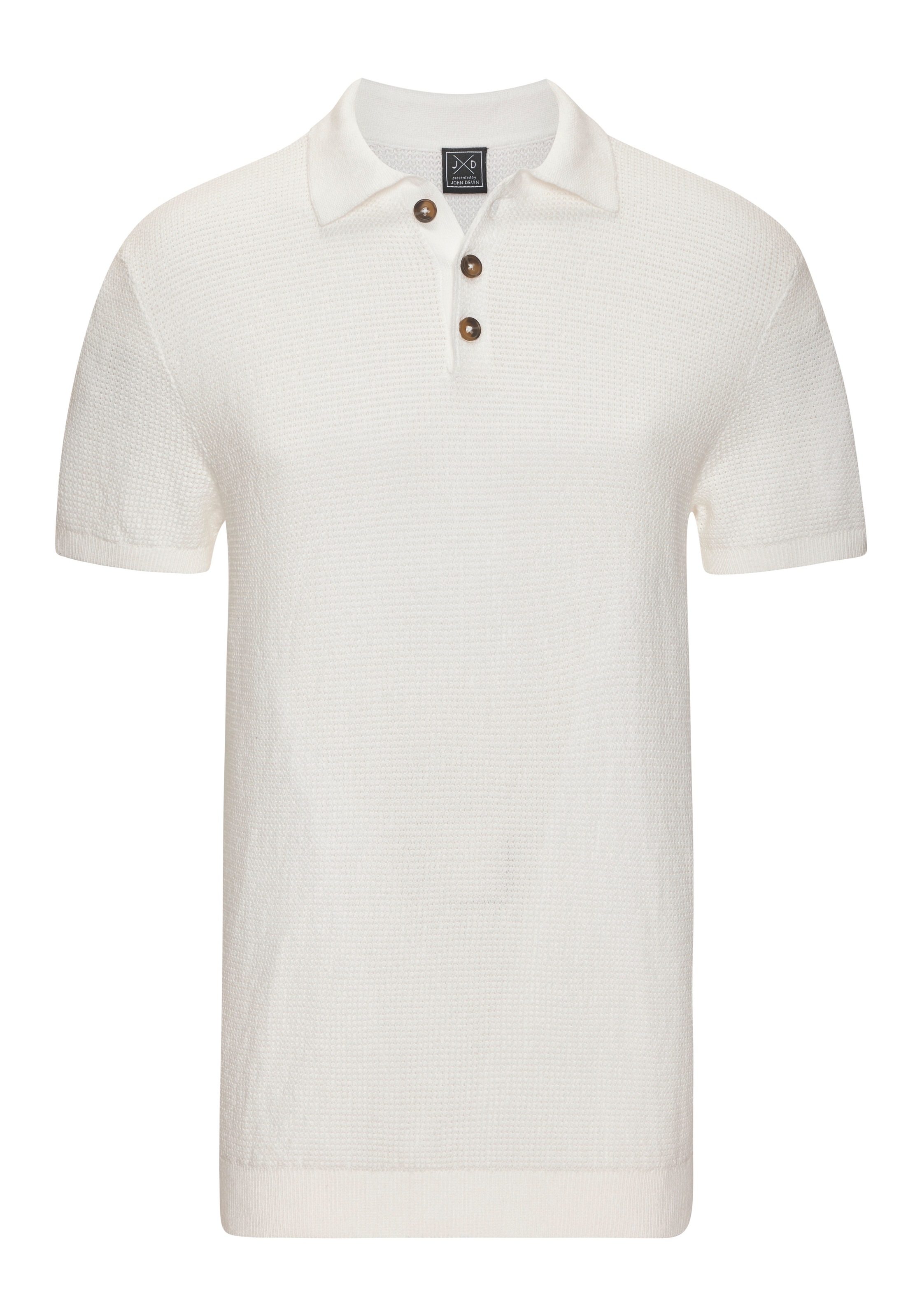 John Devin Poloshirt "- Strick Poloshirt, Regular fit" mit Polokragen und k günstig online kaufen