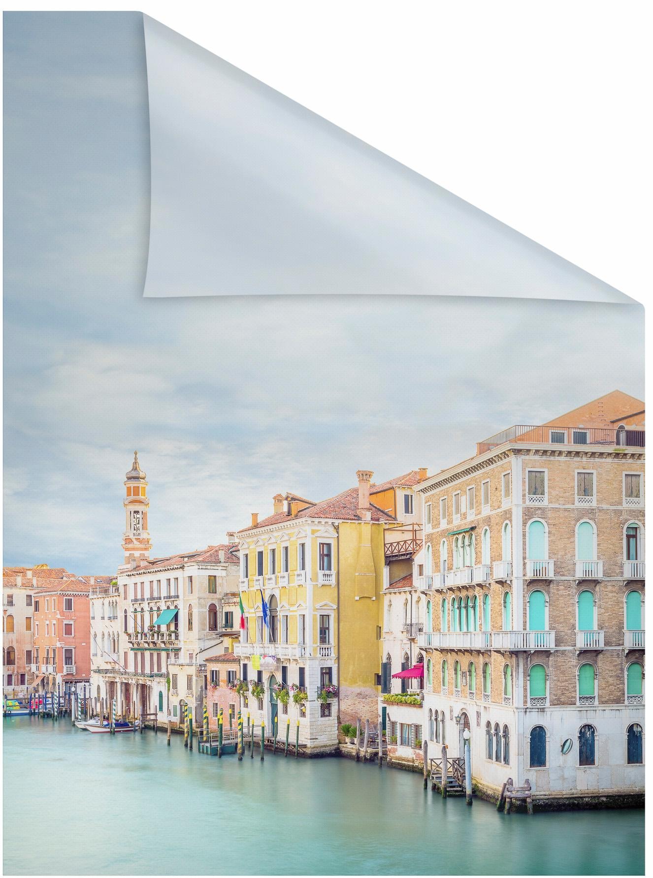 LICHTBLICK ORIGINAL Fensterfolie "Vendig" 1 Stk. blickdicht strukturiert Kl günstig online kaufen