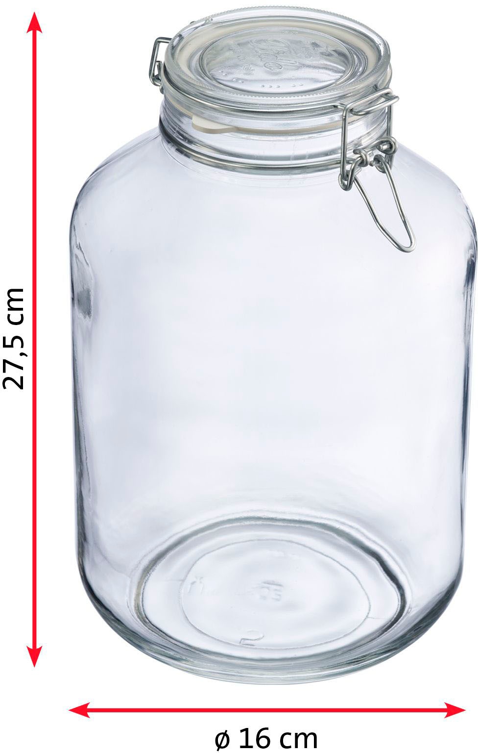 WESTMARK Fermentationsglas, (1 tlg.), 5 Liter