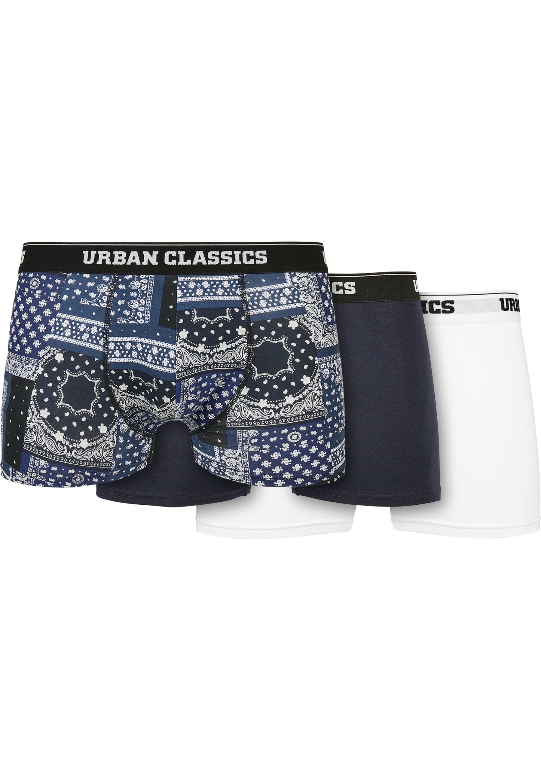 URBAN CLASSICS Boxershorts "Urban Classics Herren Organic Boxer Shorts 3-Pa günstig online kaufen