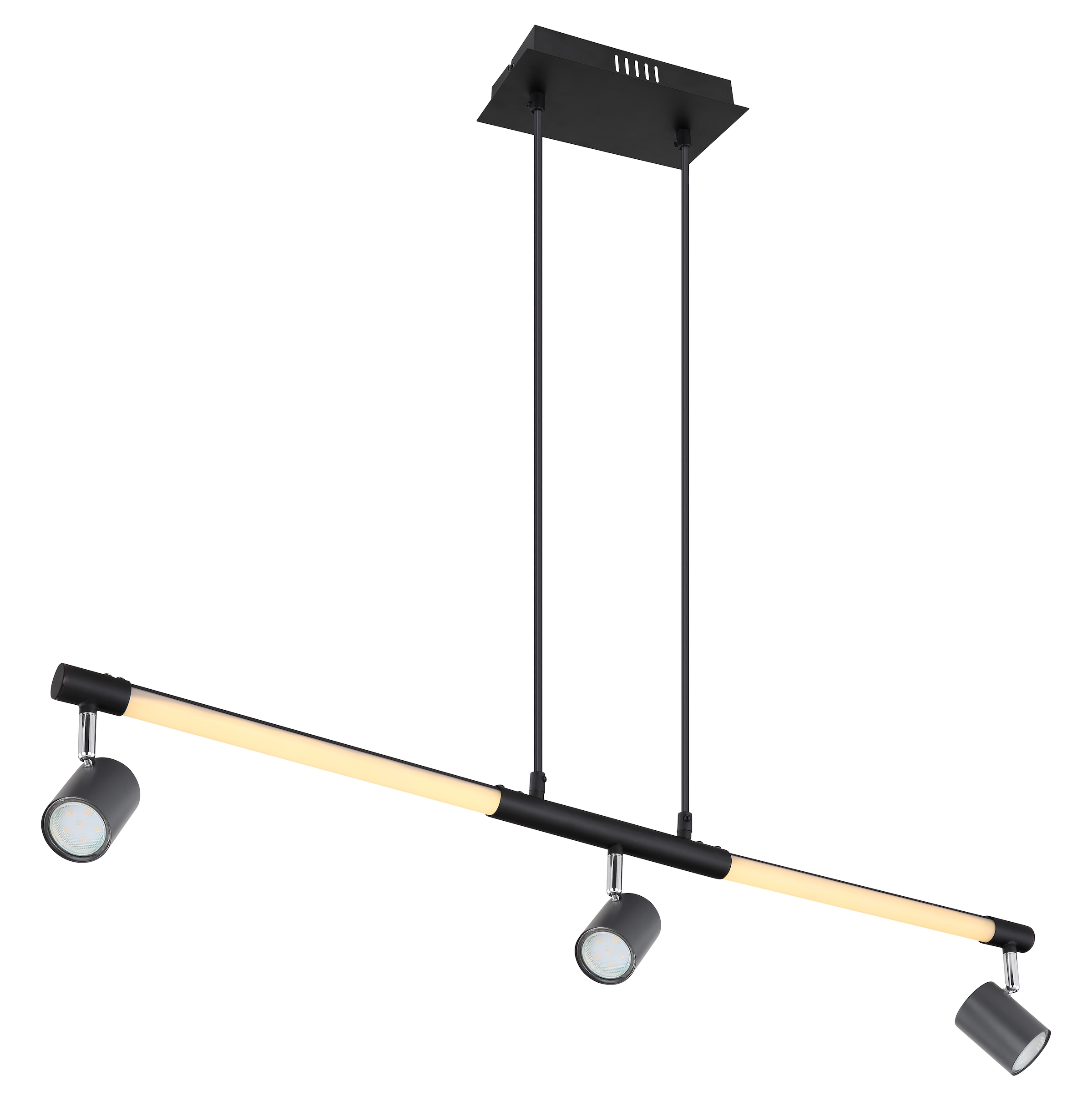 GLOBO LIGHTING LED Pendelleuchte »HL«, Leuchtmittel LED-Modul | LED fest integriert, Hängelampe/Hängeleuchte/Wohnzimmer/Esstisch/elegant