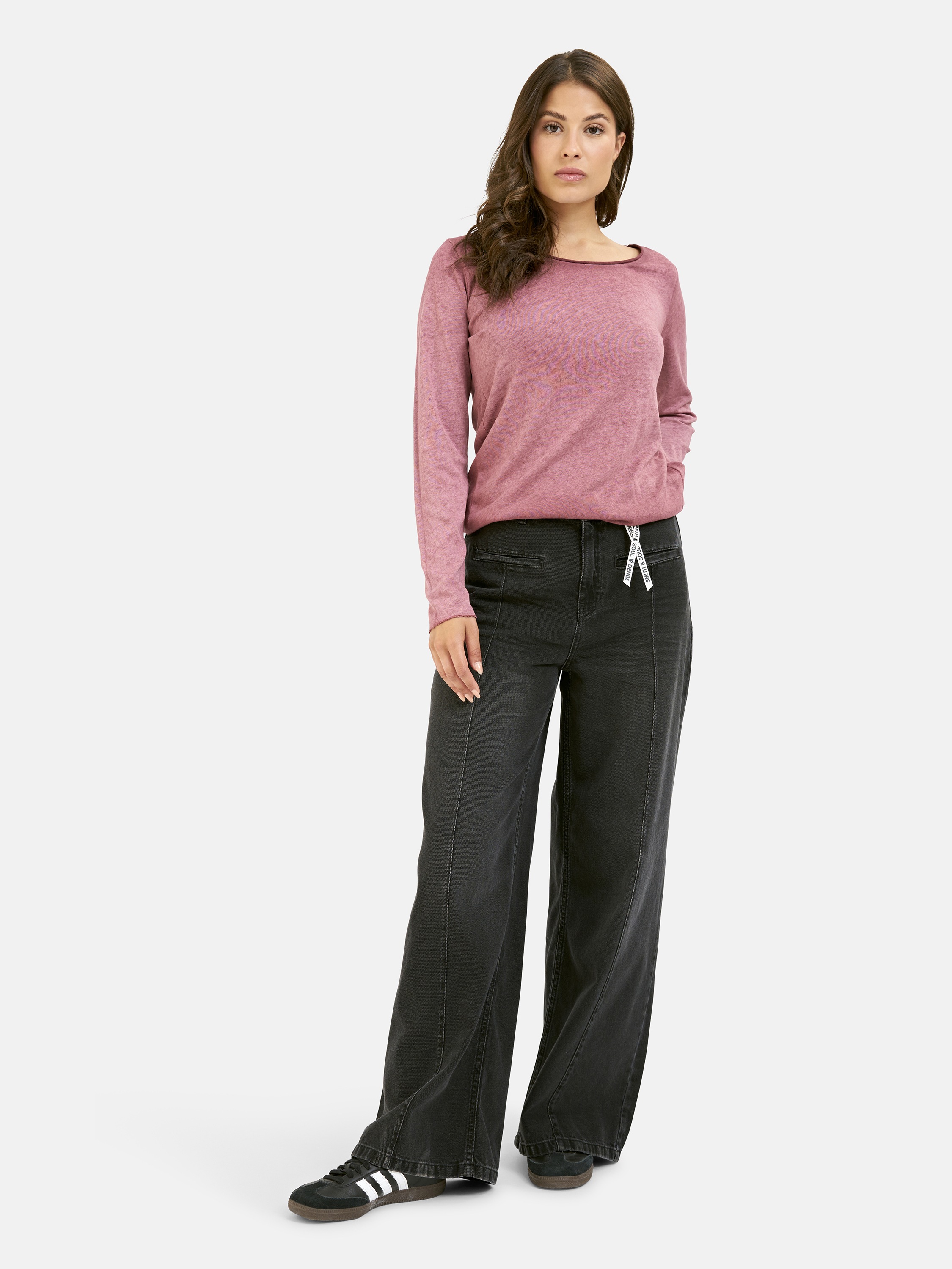 Smith & Soul Rundhalspullover aus Feinstrick