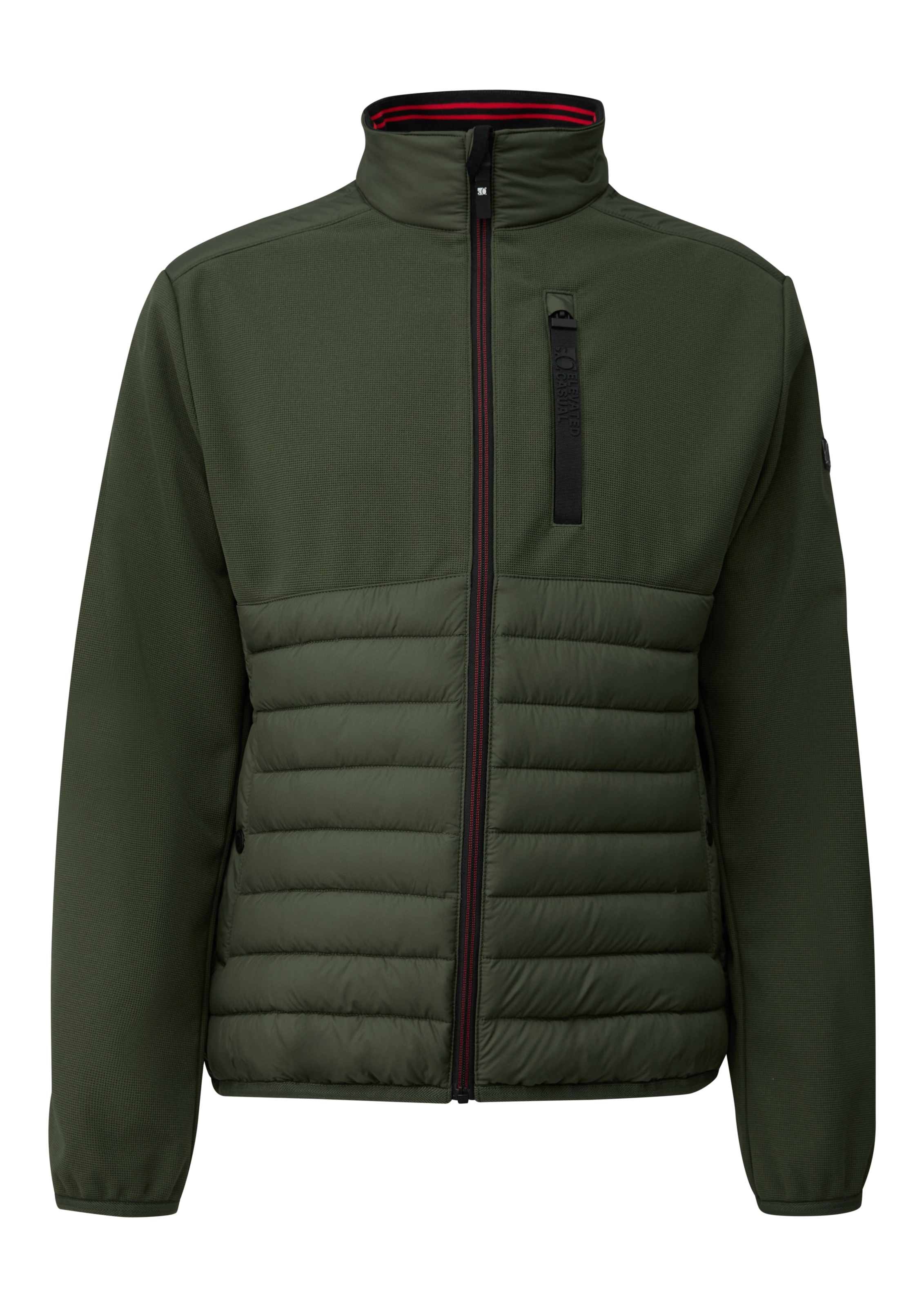 s.Oliver Outdoorjacke, mit Logo Stickerei