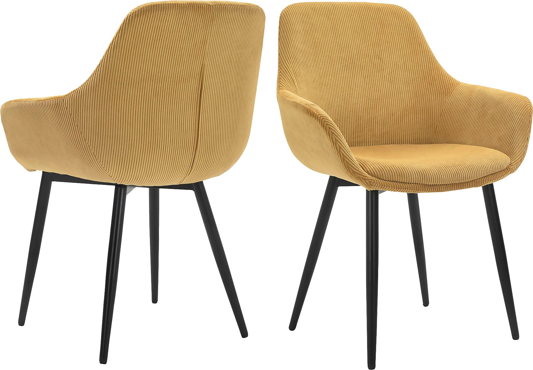 SalesFever Armlehnstuhl "Komfortabler Esszimmerstuhl im zeitlosen Design" ( günstig online kaufen