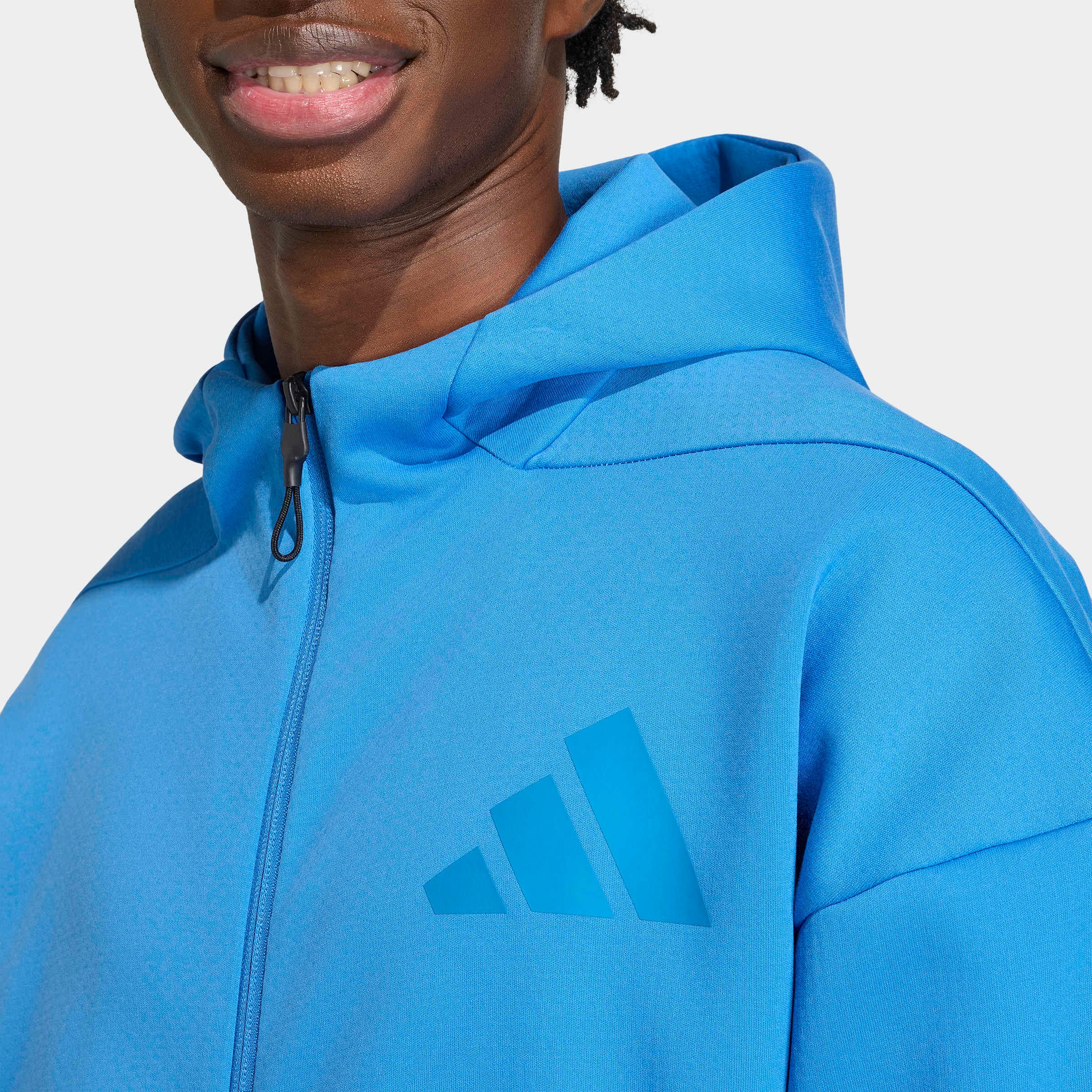 adidas Sportswear Kapuzensweatshirt »NEW ADIDAS Z.N.E. ZIP-HOODIE«, für sportliche Aktivitäten, aus Polyester und Baumwolle
