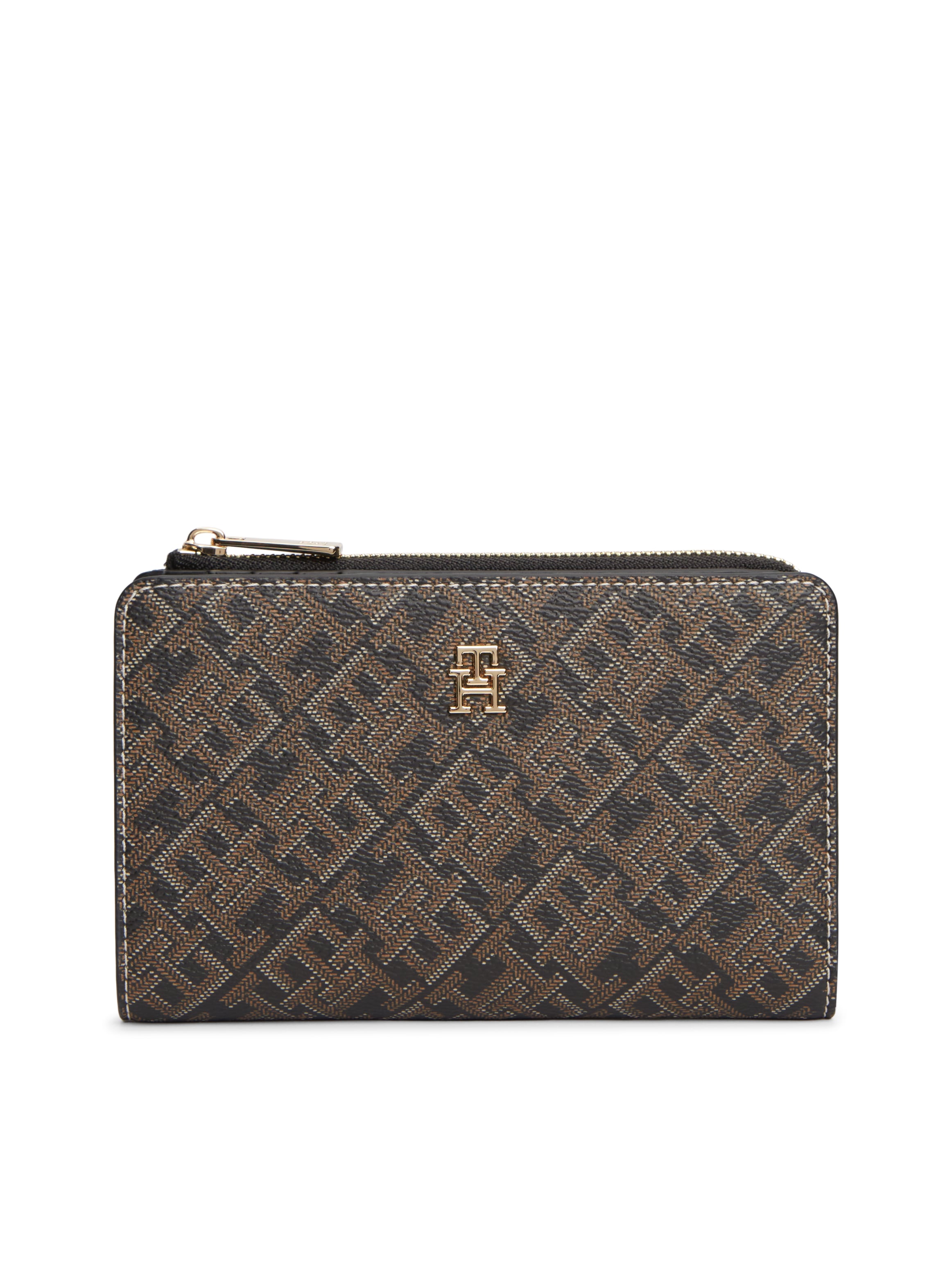 Tommy Hilfiger Geldbörse "TH ICON BIFOLD WALLET MONOPLAY" Damen Geldbeutel, günstig online kaufen