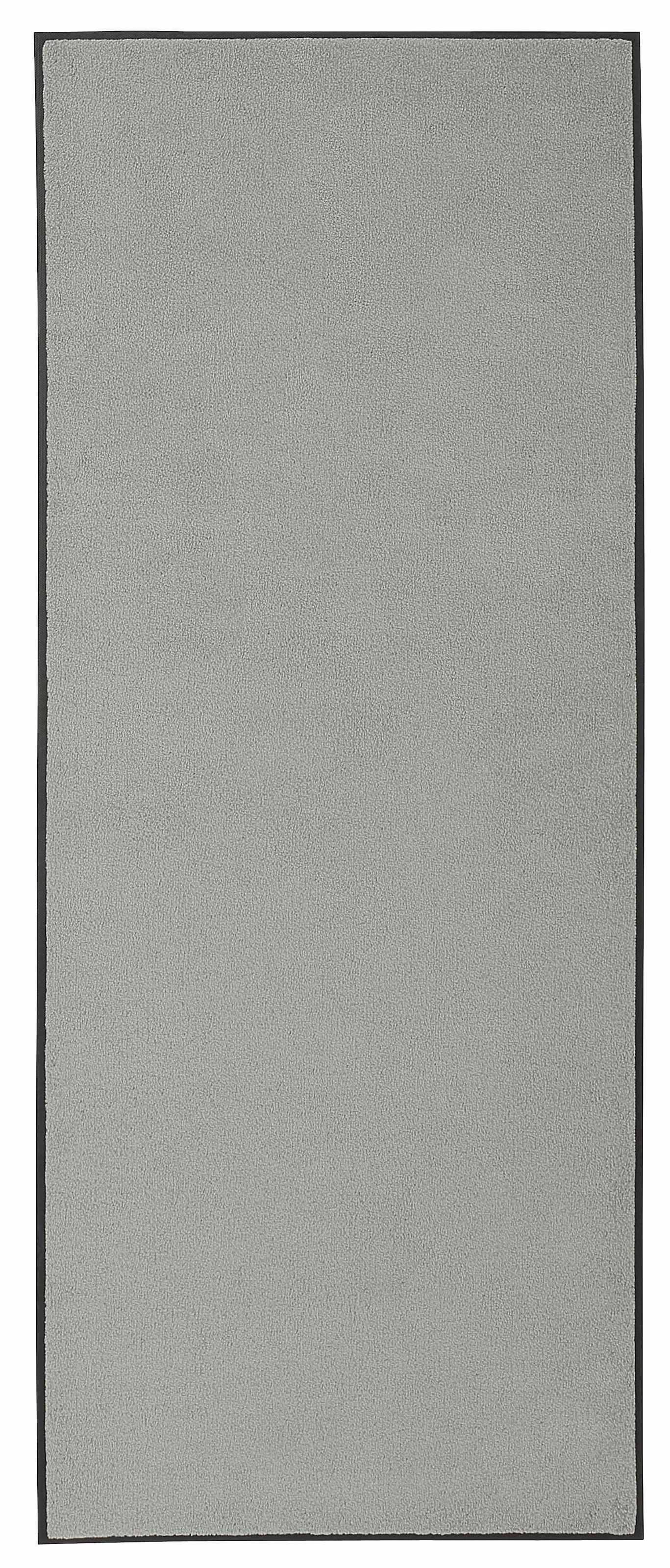 Fußmatte, B:75cm H:9mm L:120cm, grau, WASH+DRY BY KLEEN-TEX, Kunstfaser, Flur, Teppiche, "Original Uni, Schmutzfangteppich", Schmutzmatte,