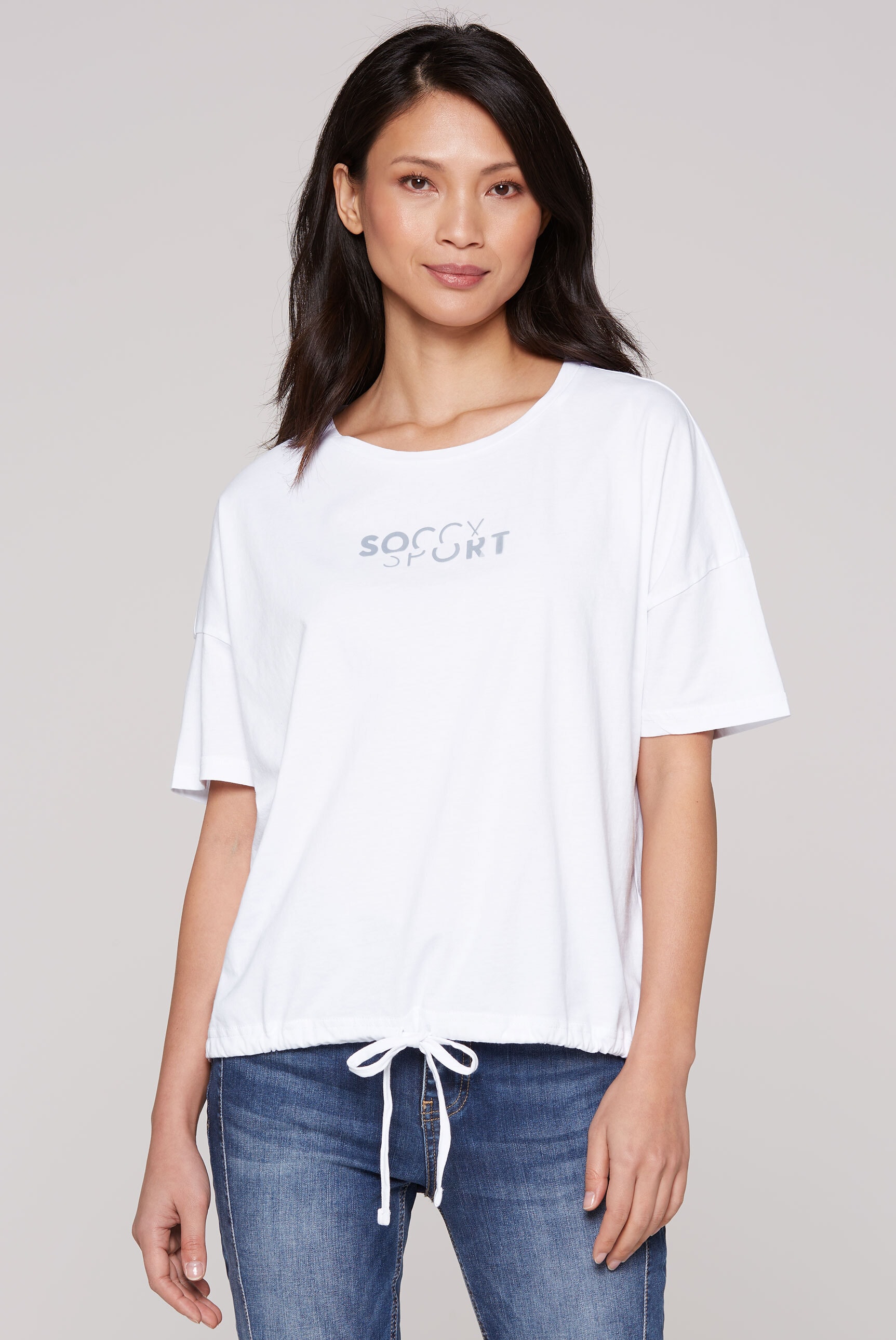 SOCCX Rundhalsshirt, aus Baumwolle günstig online kaufen