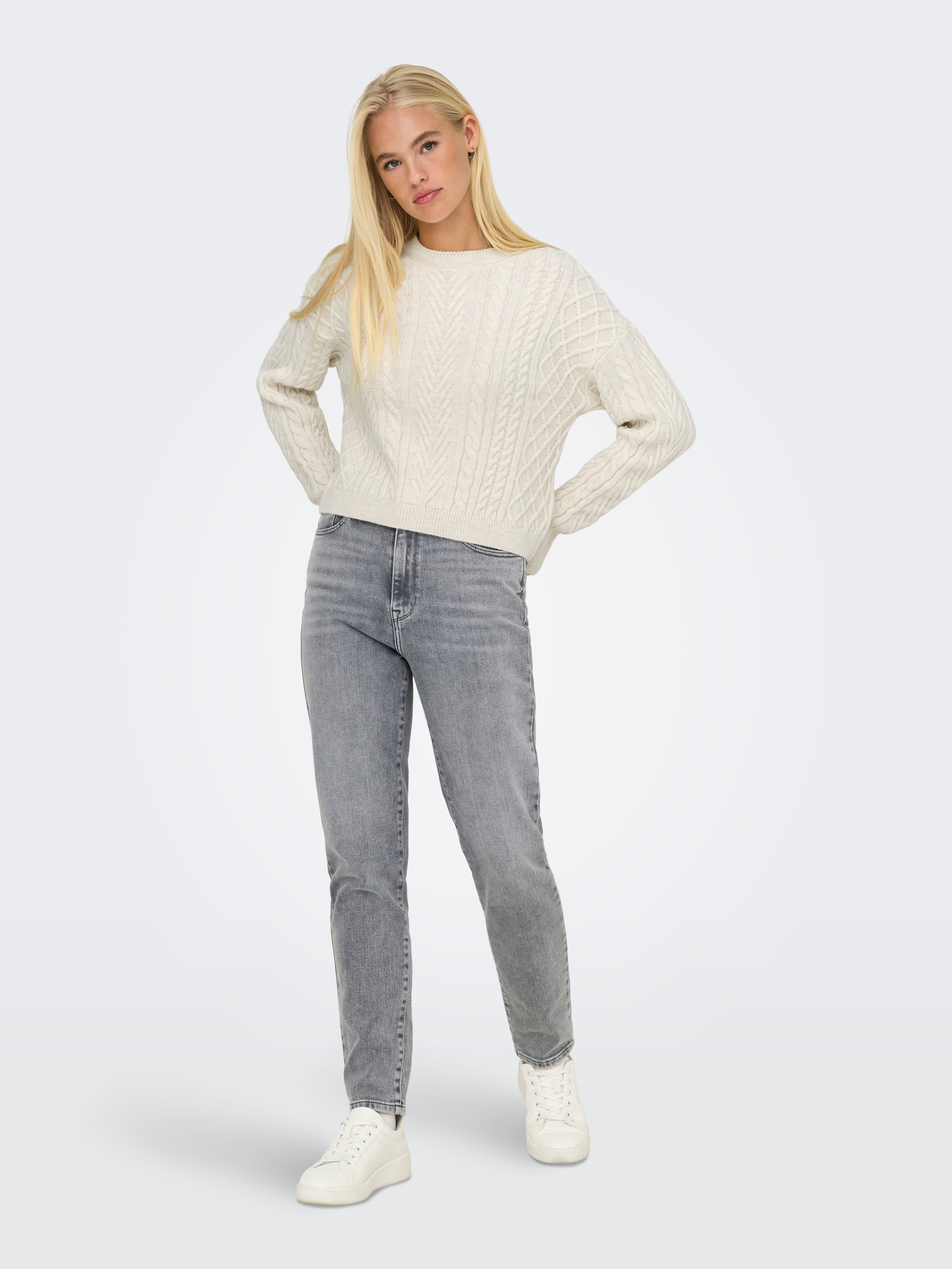 ONLY Strickpullover »ONLSOFIE LS CABEL PULLOVER EX KNT«