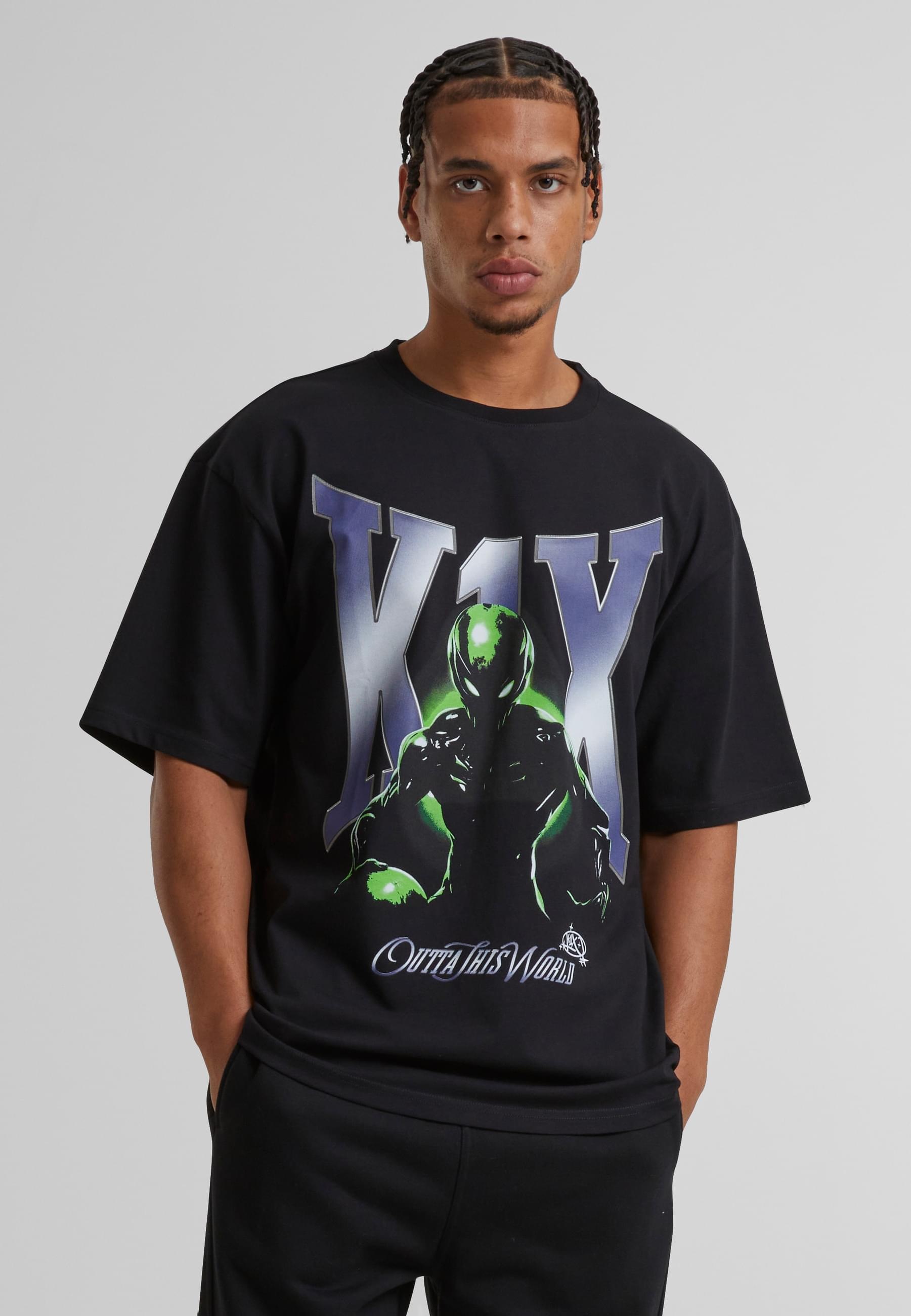 K1X T-Shirt »K1X KXM243-013-1 K1X Alien Built Tee« 1 Stk. tlg.