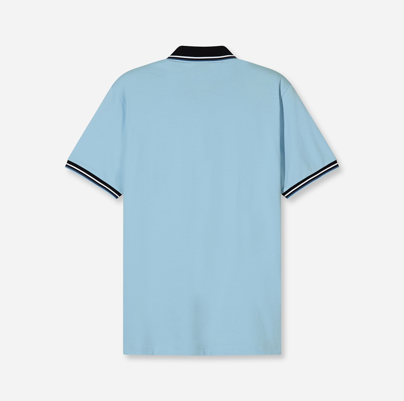 OLYMP Poloshirt »Casual« farbliche Kontrast-Details