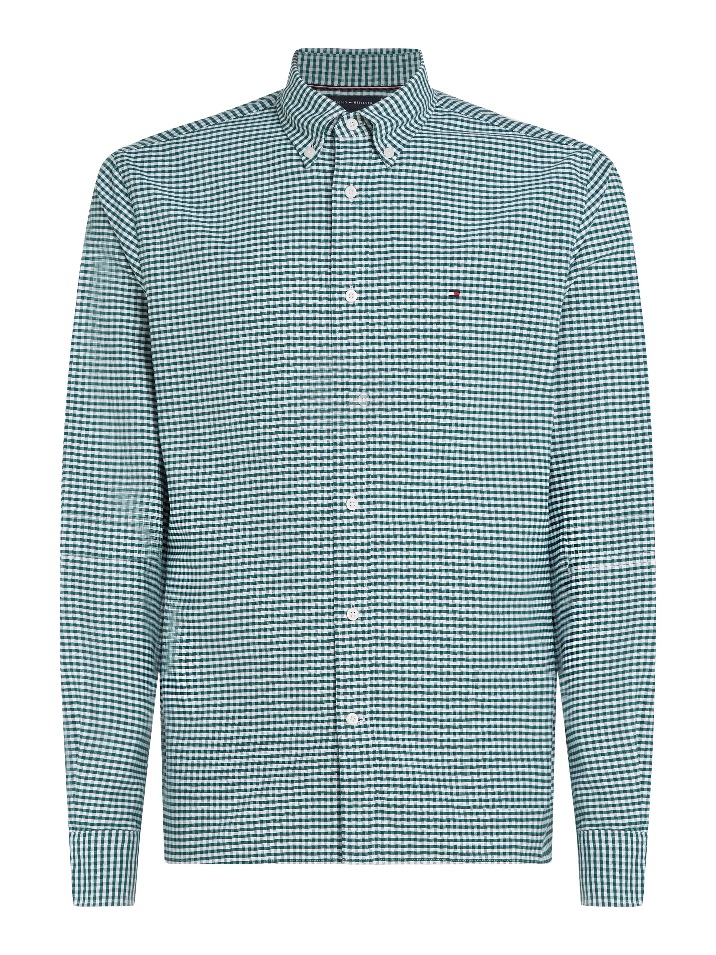 Tommy Hilfiger Langarmhemd »HERITAGE OXFORD GINGHAM RF SHIRT«, mit modischem Klein-Karomuster