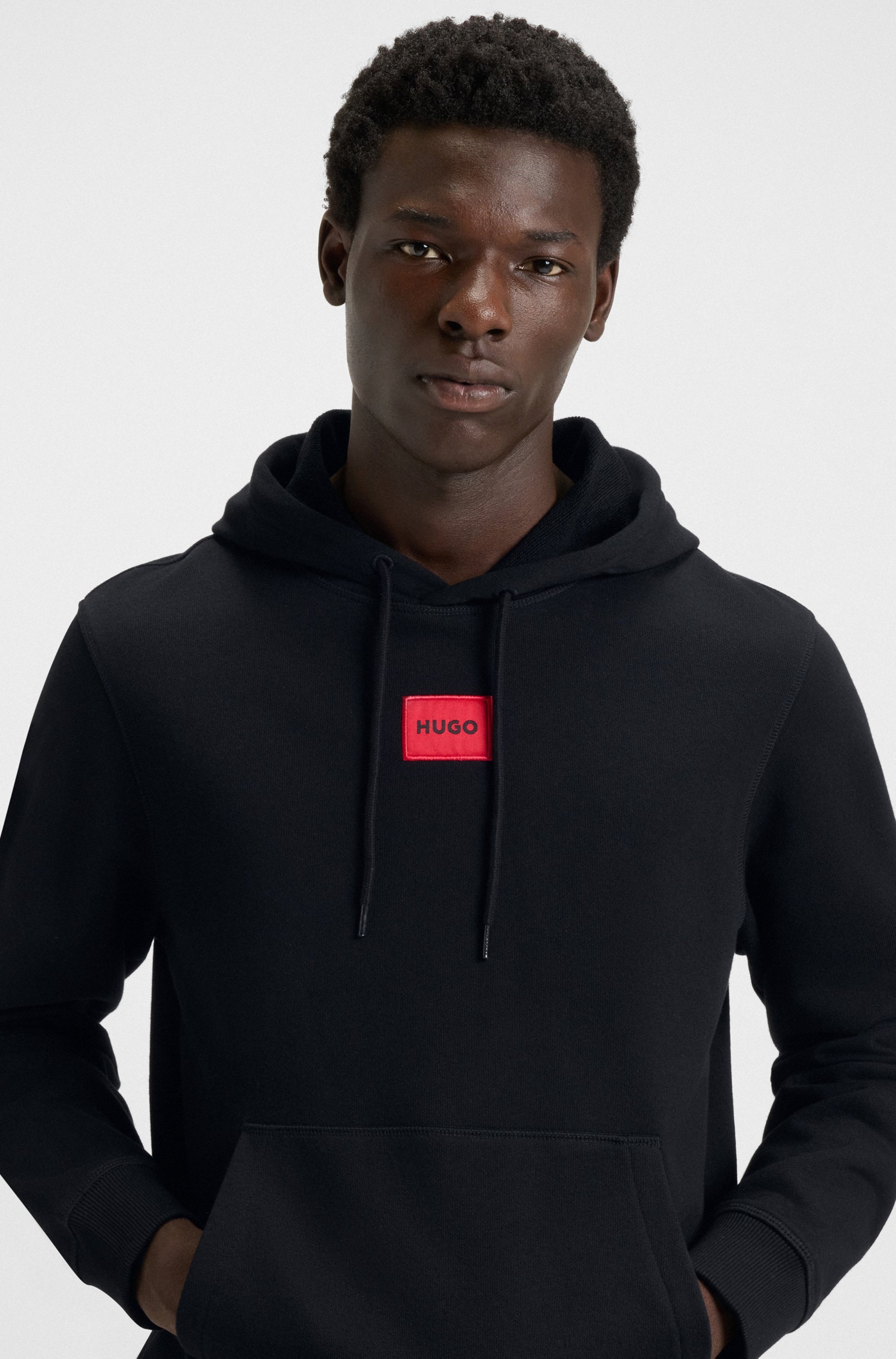 HUGO Kapuzensweatshirt "Daratschi", Kapuze mit Kordelzug, Regular Fit Kängu günstig online kaufen