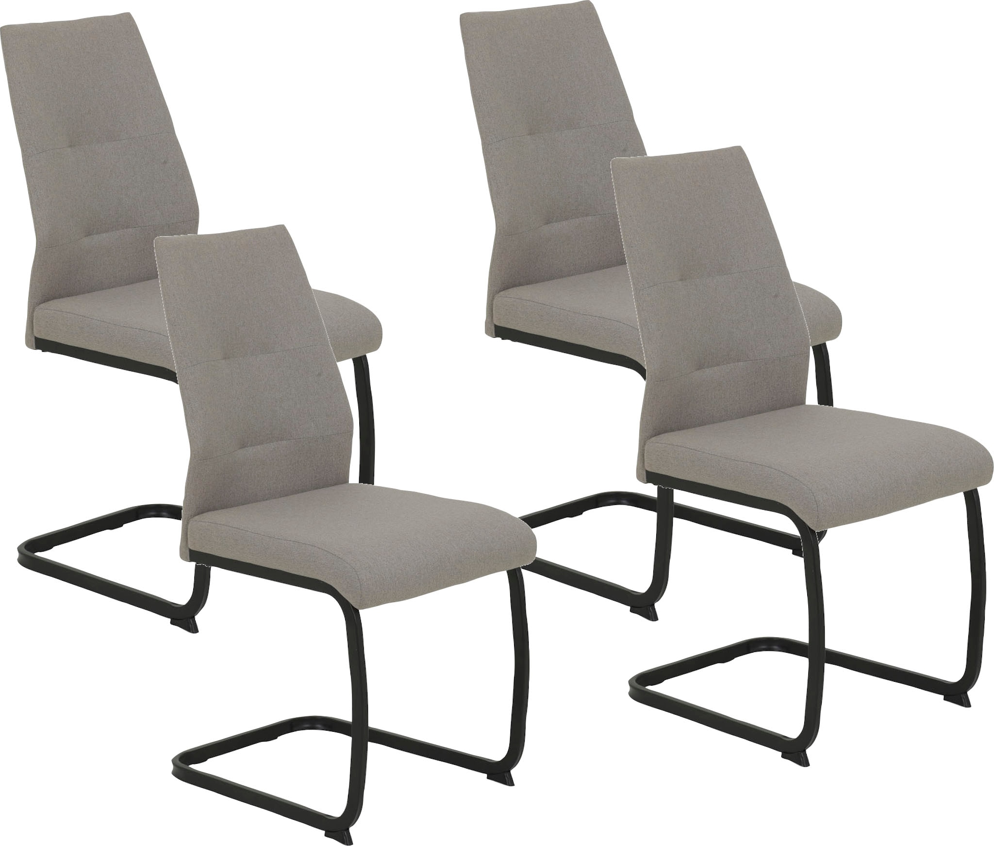 HELA Freischwinger "Ariana, Esszimmerstuhl" (Set) 4 Stk.Zertifizierter "Wat günstig online kaufen