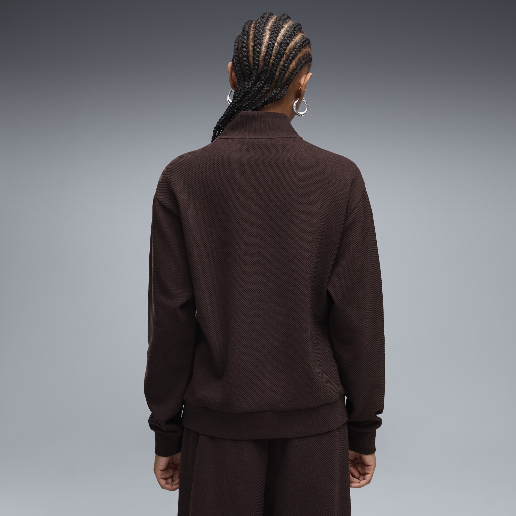 PUMA Sweatshirt »Essentials Elevated Standard Sweatshirt mit Reißverschluss bis«
