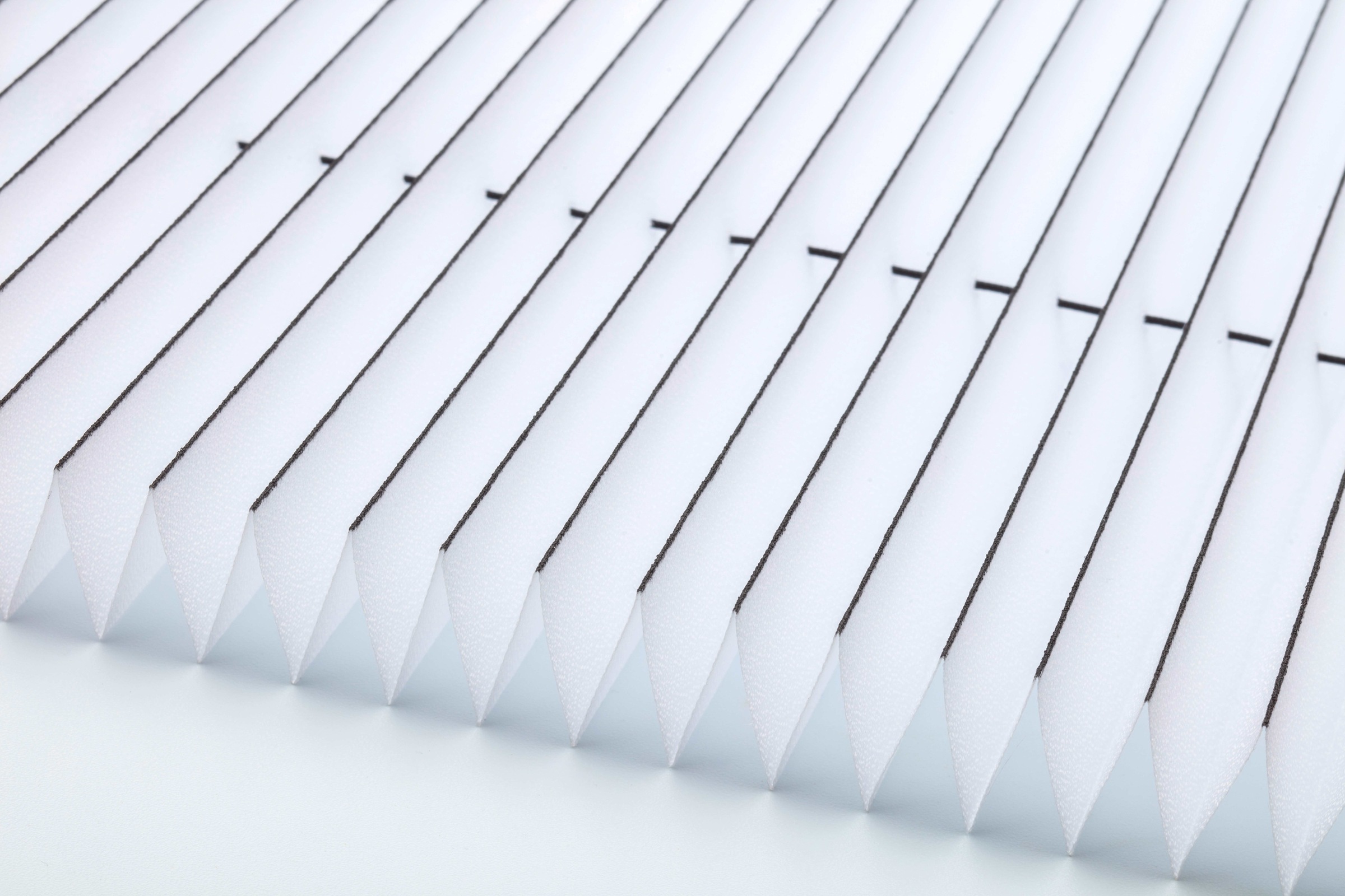 K-HOME Plissee »Plissee Klemmfix FLORIDA Stripe mit patentiertem Design« Lichtschutz ohne Bohren verspannt patentiertes Design