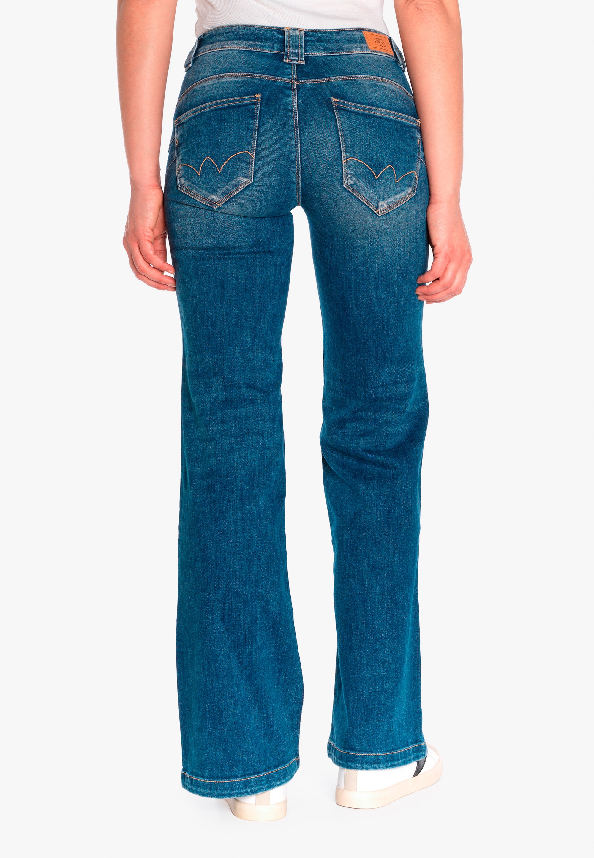 Le Temps Des Cerises Bequeme Jeans »PULPHIFL«, mit breiten Gürtelschlaufen