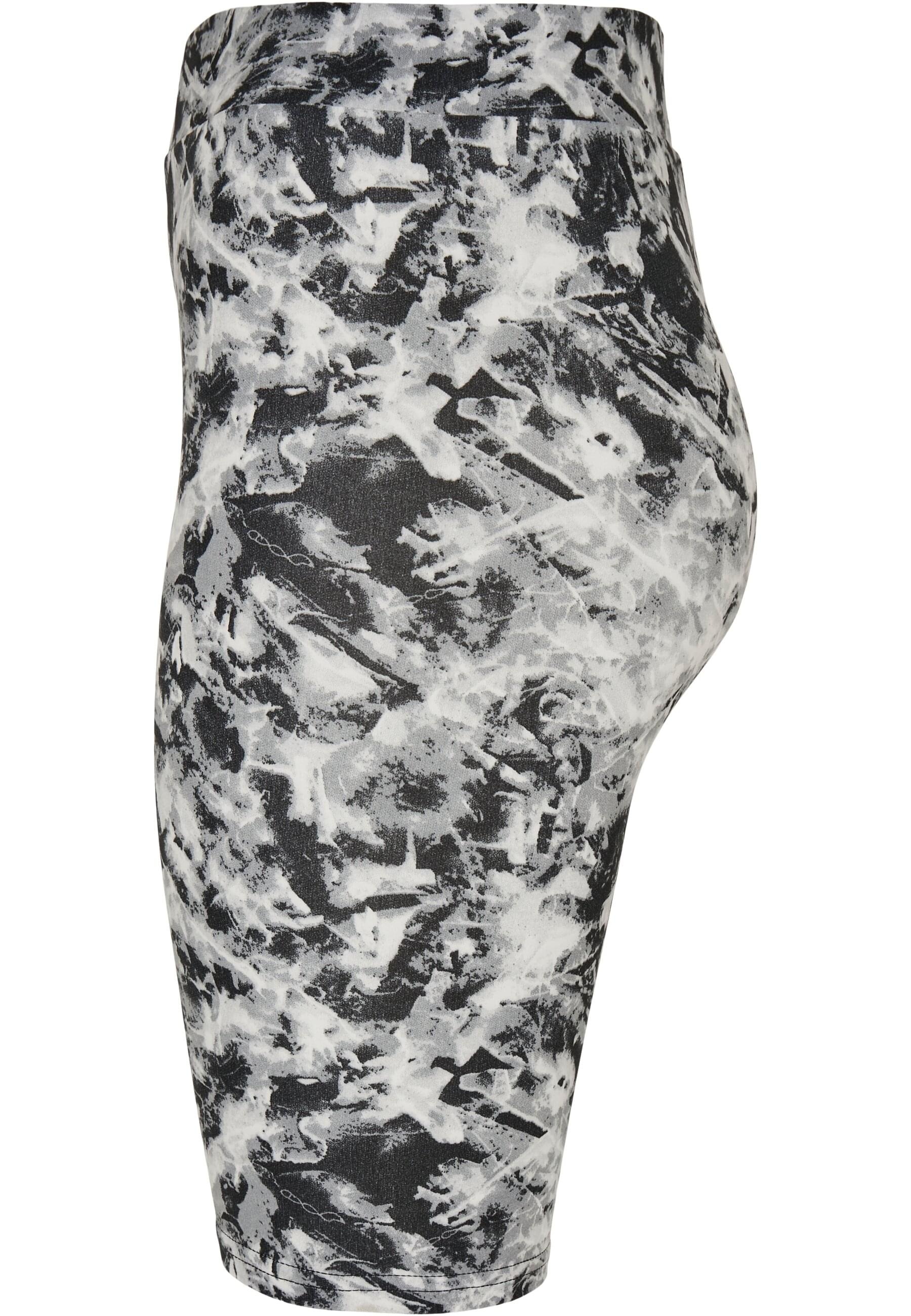URBAN CLASSICS Radlerhose »Urban Classics Damen Ladies Soft AOP Cycle Shorts«, (1 tlg.)