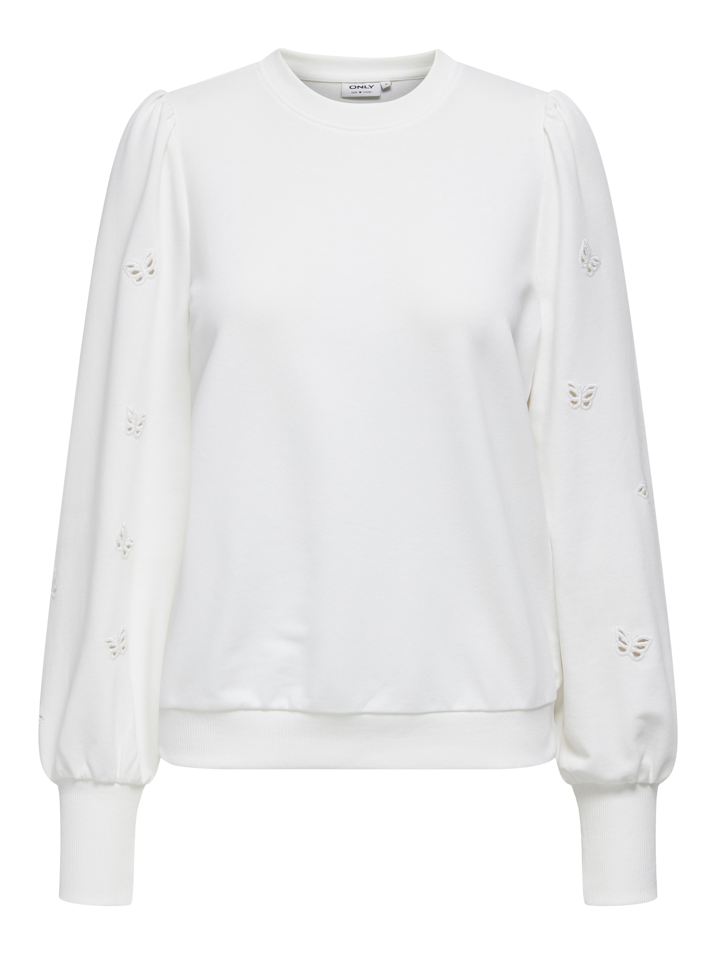 ONLY Sweatshirt »ONLFEMME L/S PUFF EMBROIDERY UB SWT«