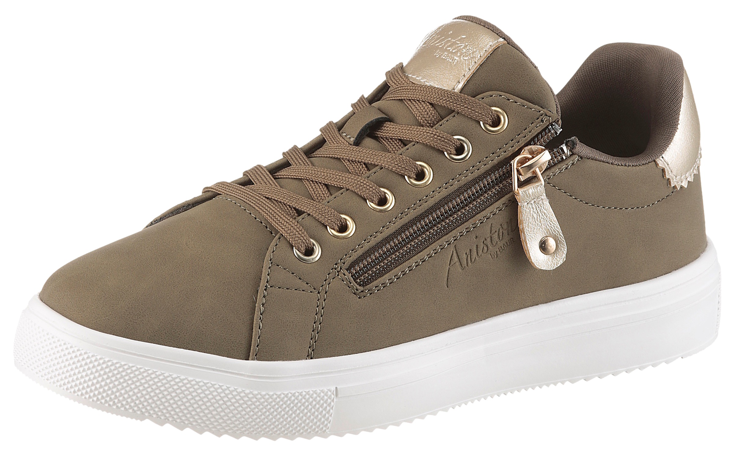 Thumbnail - Aniston SHOES Sneaker Schnürschuh, Freizeitschuh mit Reißverschluss - NEUE KOLLEKTION