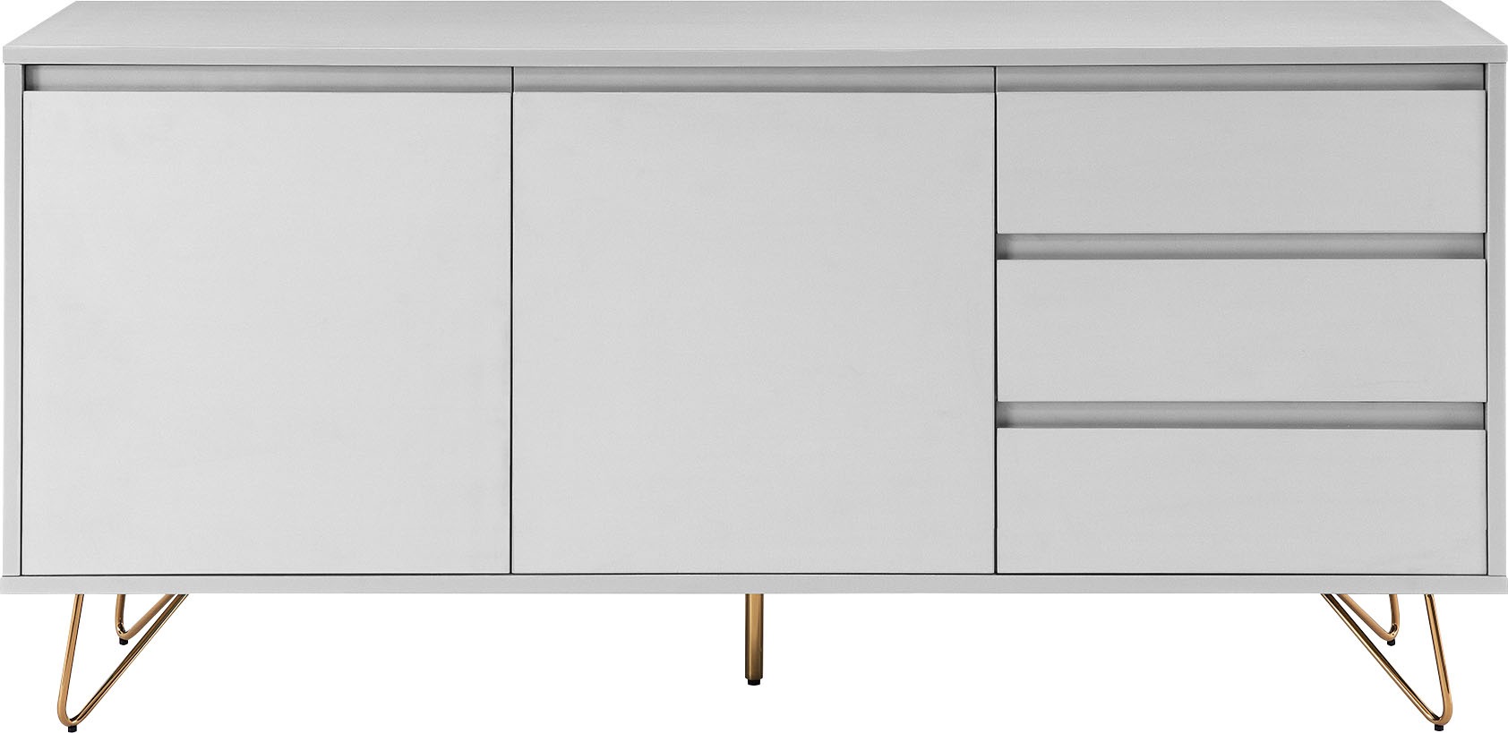 SalesFever Sideboard, Kommode mit Hairpin Beinen, Breite 150 cm günstig online kaufen