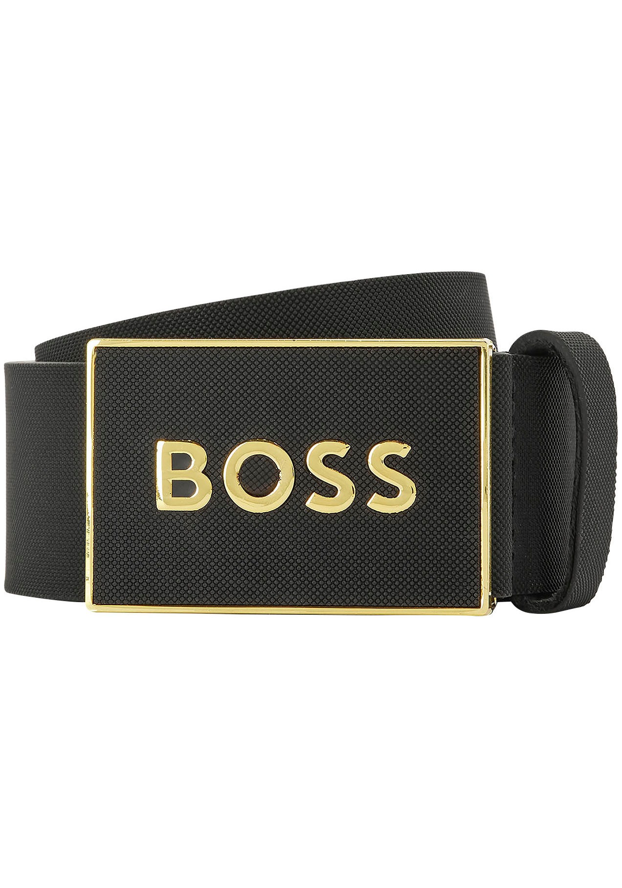 BOSS Ledergürtel "Boss Icon-S1 Sz40", mit BOSS-Logo-Prägung auf der Koppels günstig online kaufen