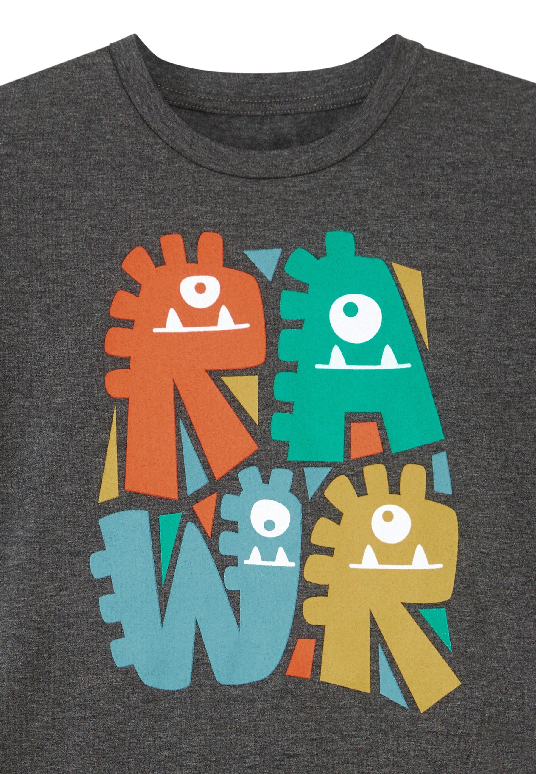 Denokids Hausanzug »Rawr Dino«, (2 tlg.), mit Dino-Aufdruck