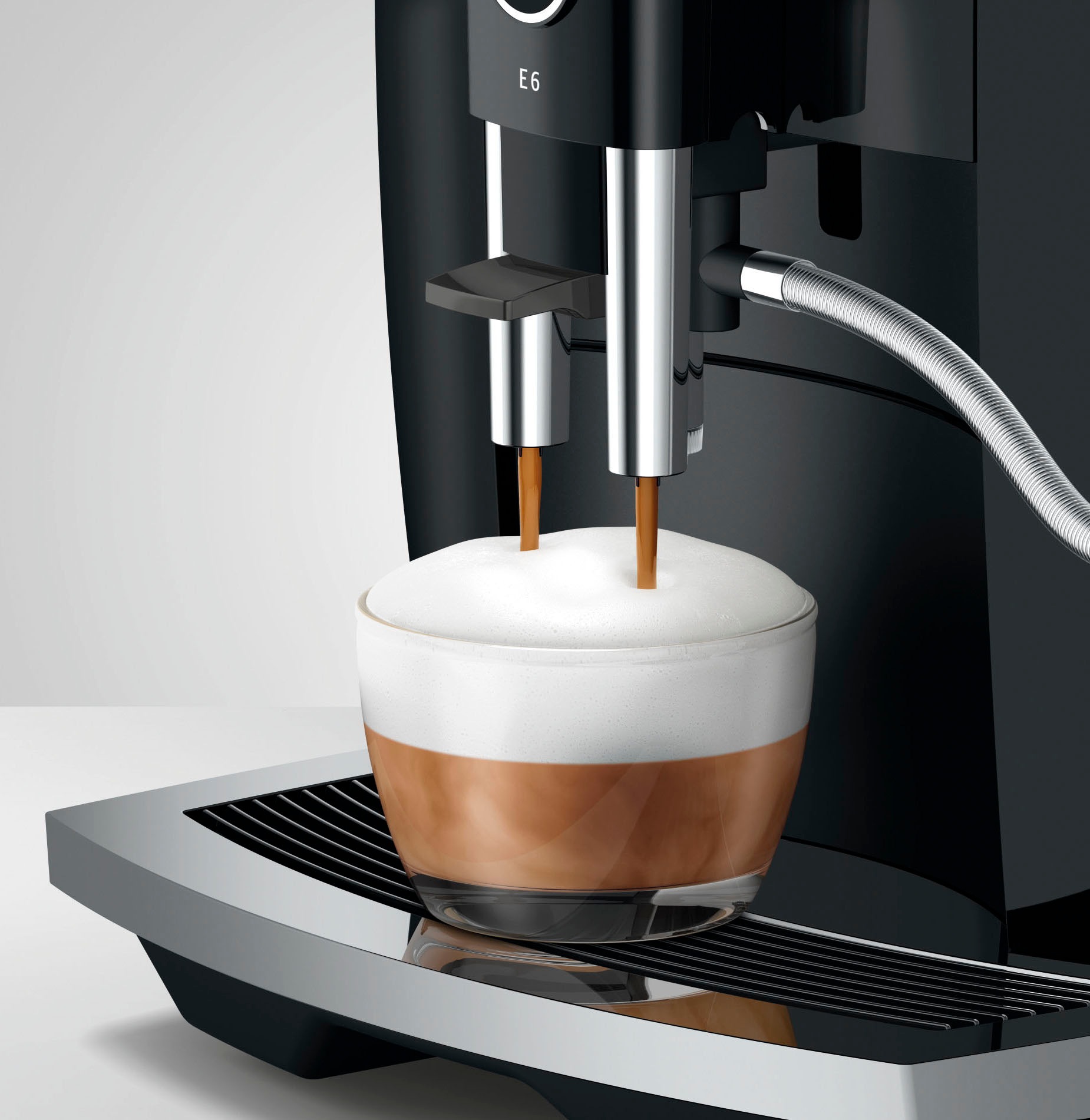 JURA Kaffeevollautomat »15802 E6 Full Black (EC)«