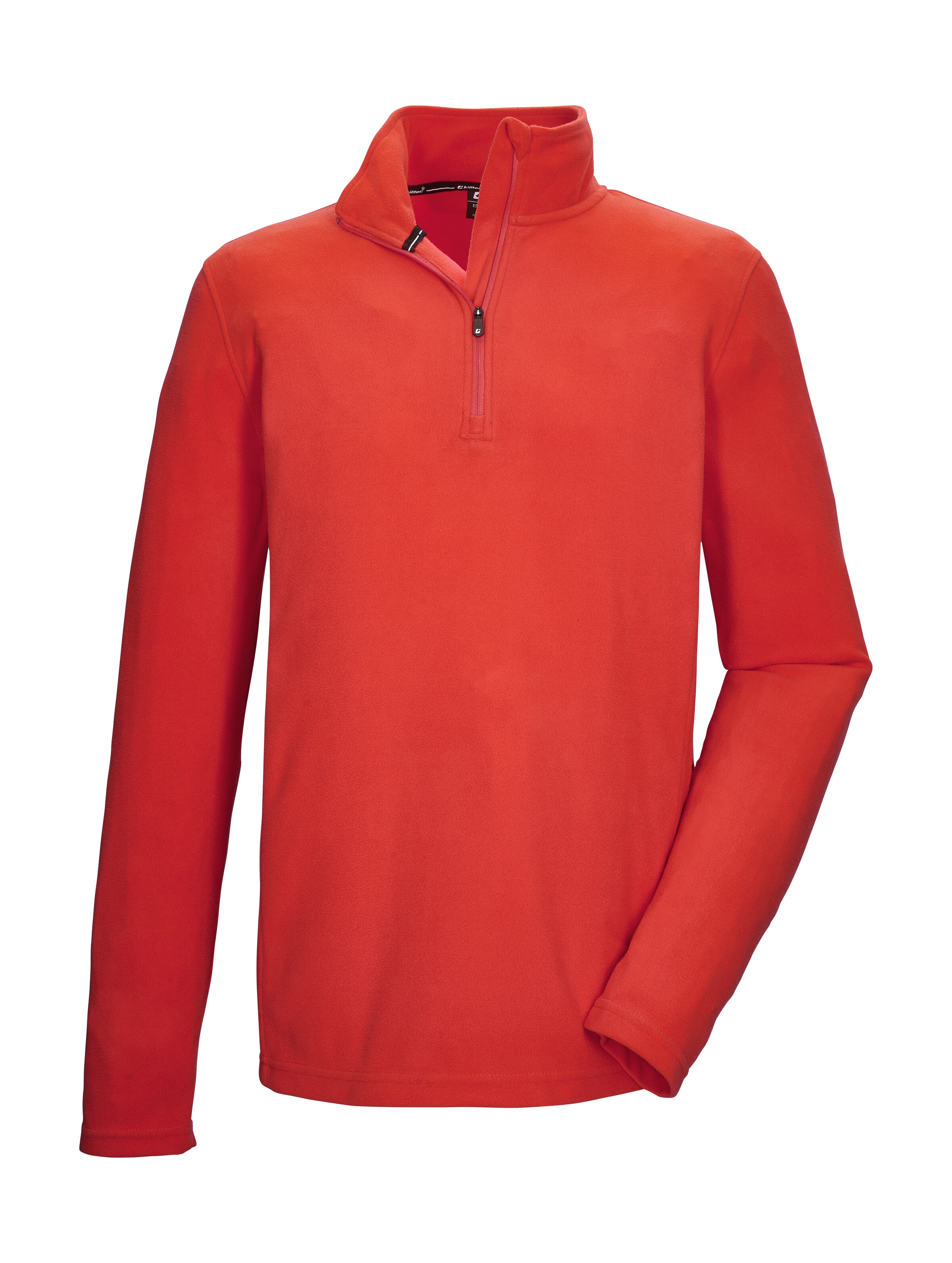 Killtec "KSW 100 MN FLC SHRT" Fleeceshirt mit Stehkragen, warm, Reißverschluss, Kinnschutz