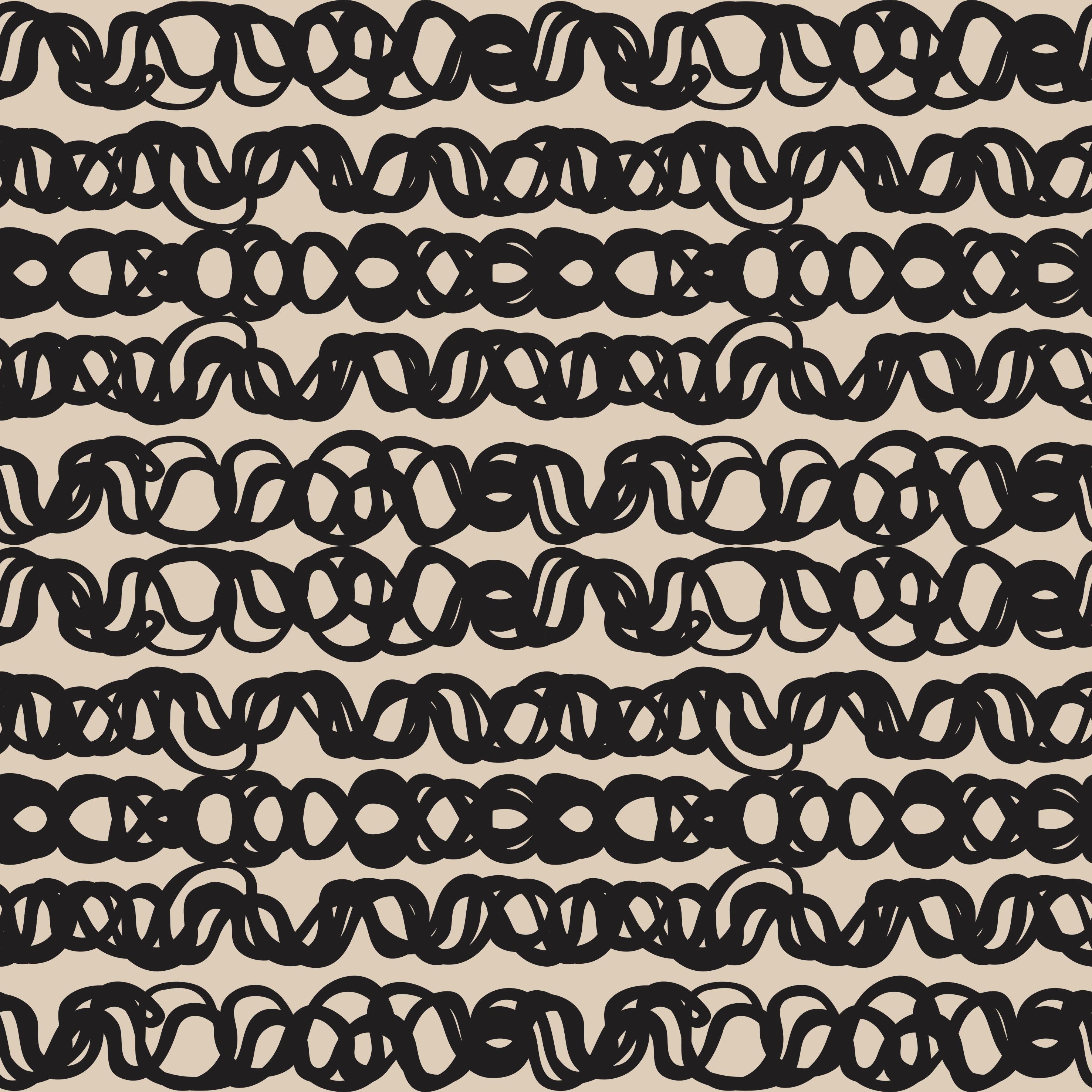 Thumbnail - queence Dekokissen ""Linien"" Kissenhülle ohne Füllung, 1 Stück